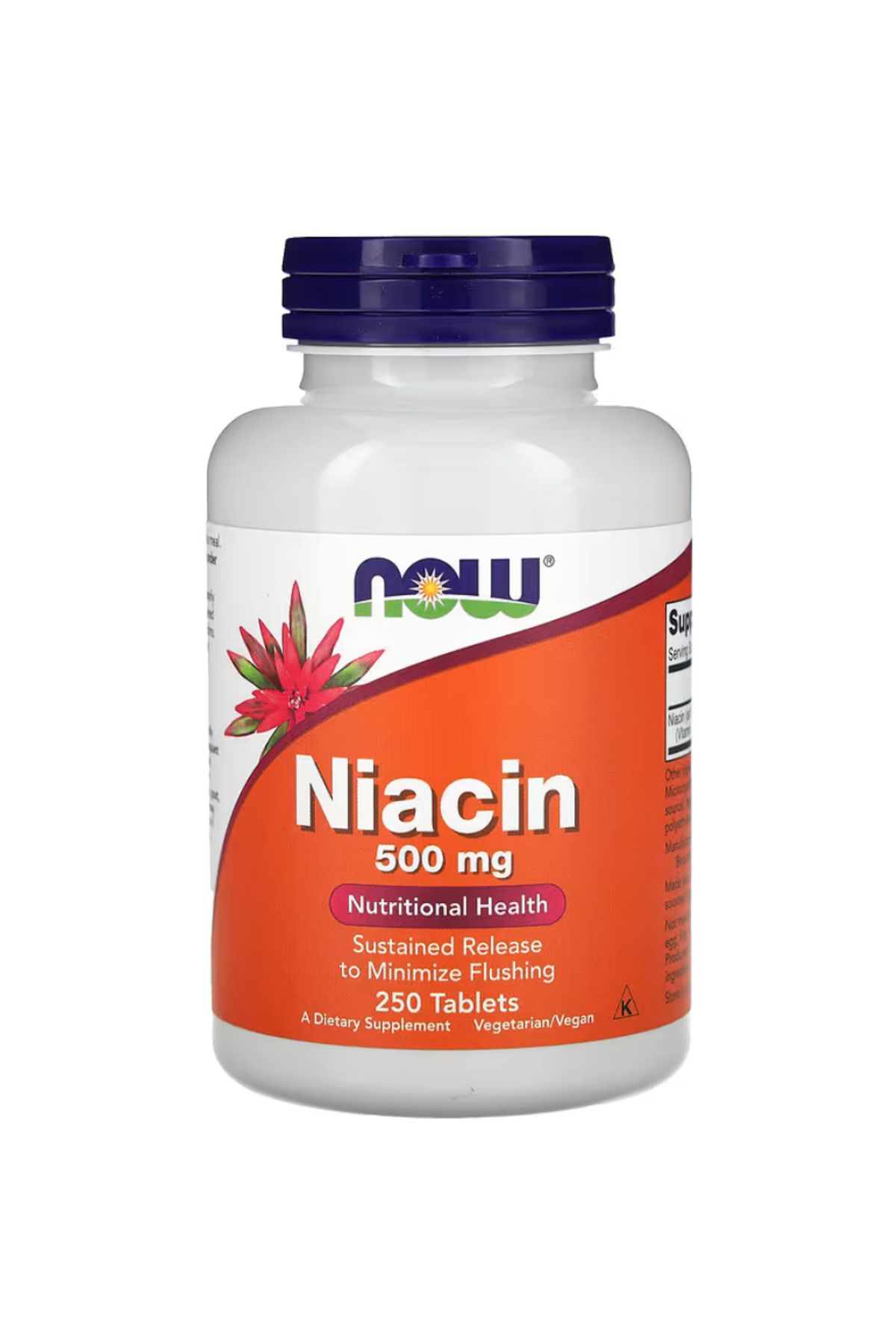 Now Foods , Niacin, 500 mg, 250 Tablets