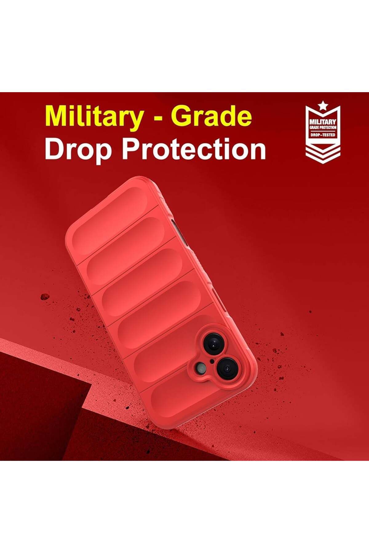 Techsuit-IPhone 16 Plus Case - Techsuit Magic Shield - Red 6