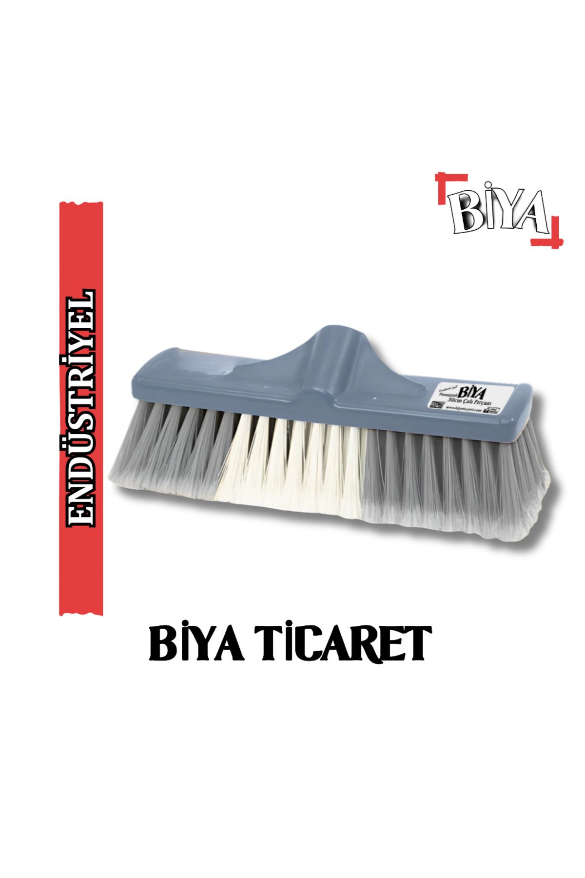 BİYA 30cm Yumuşak Yer Fırçası - Alan Fırçası