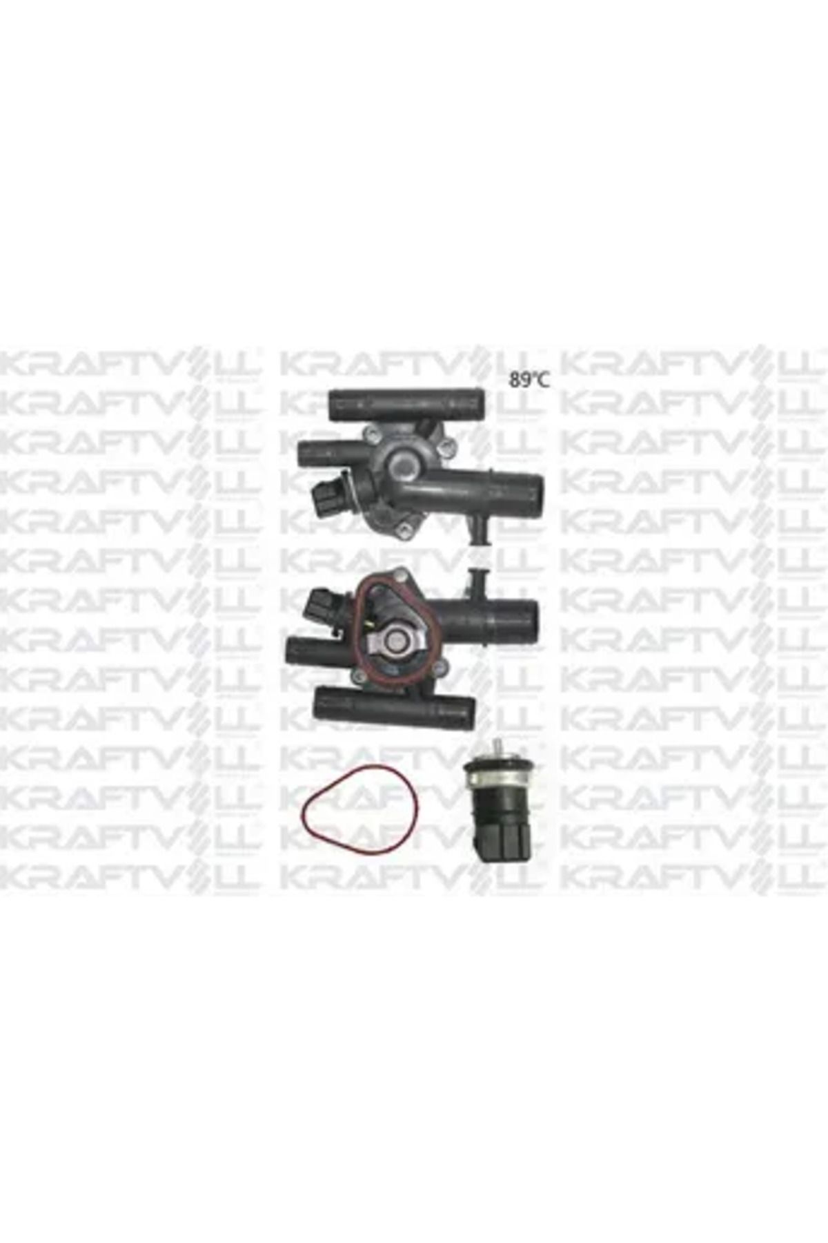 Kraftvoll TERMOSTAT (89°) KANGOO MEGANE II SCENIC II 1,9DCI 03>