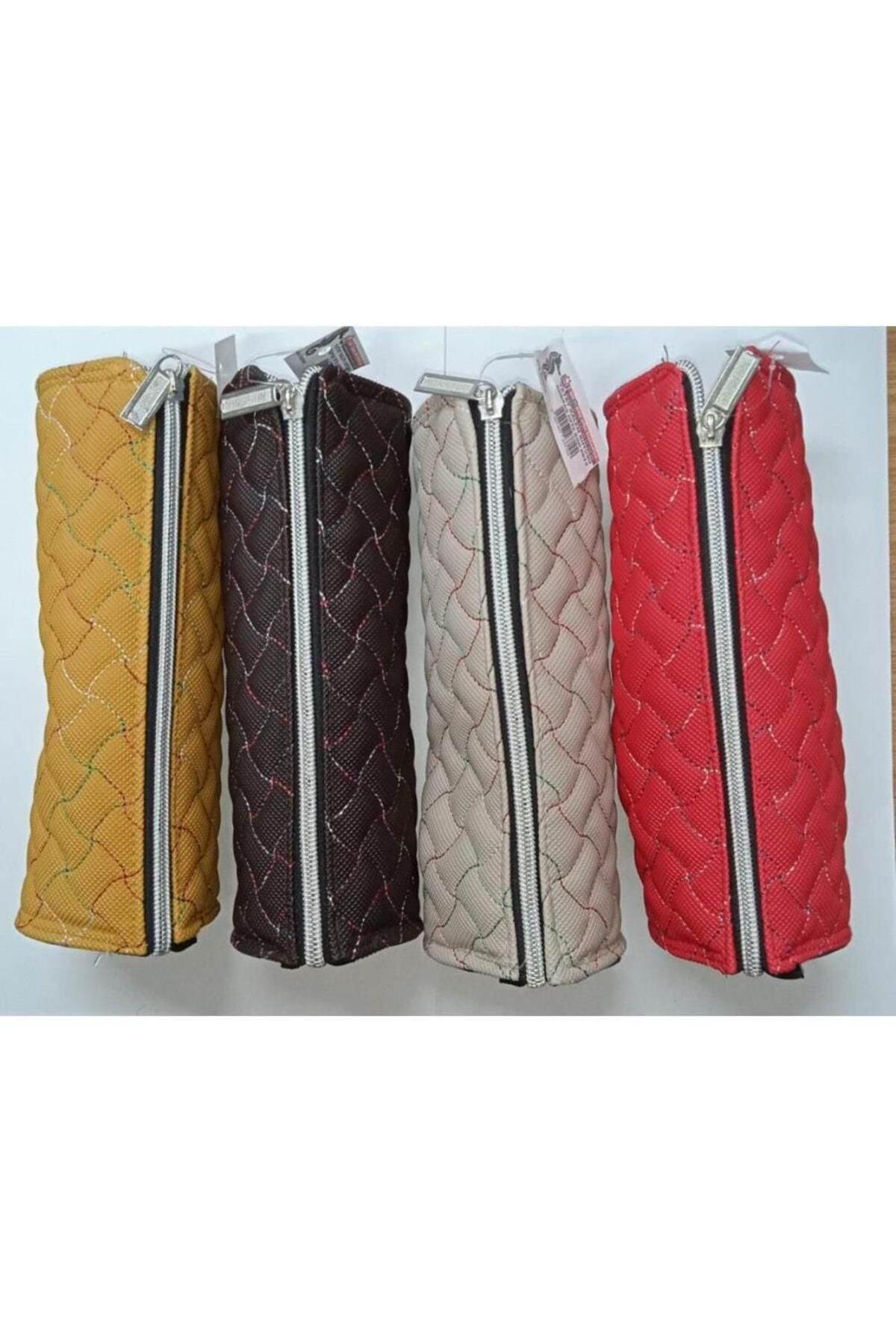 gnsstore Gürpaş Suni Deri Kapitone Küçük Kalemlik K001-KPT