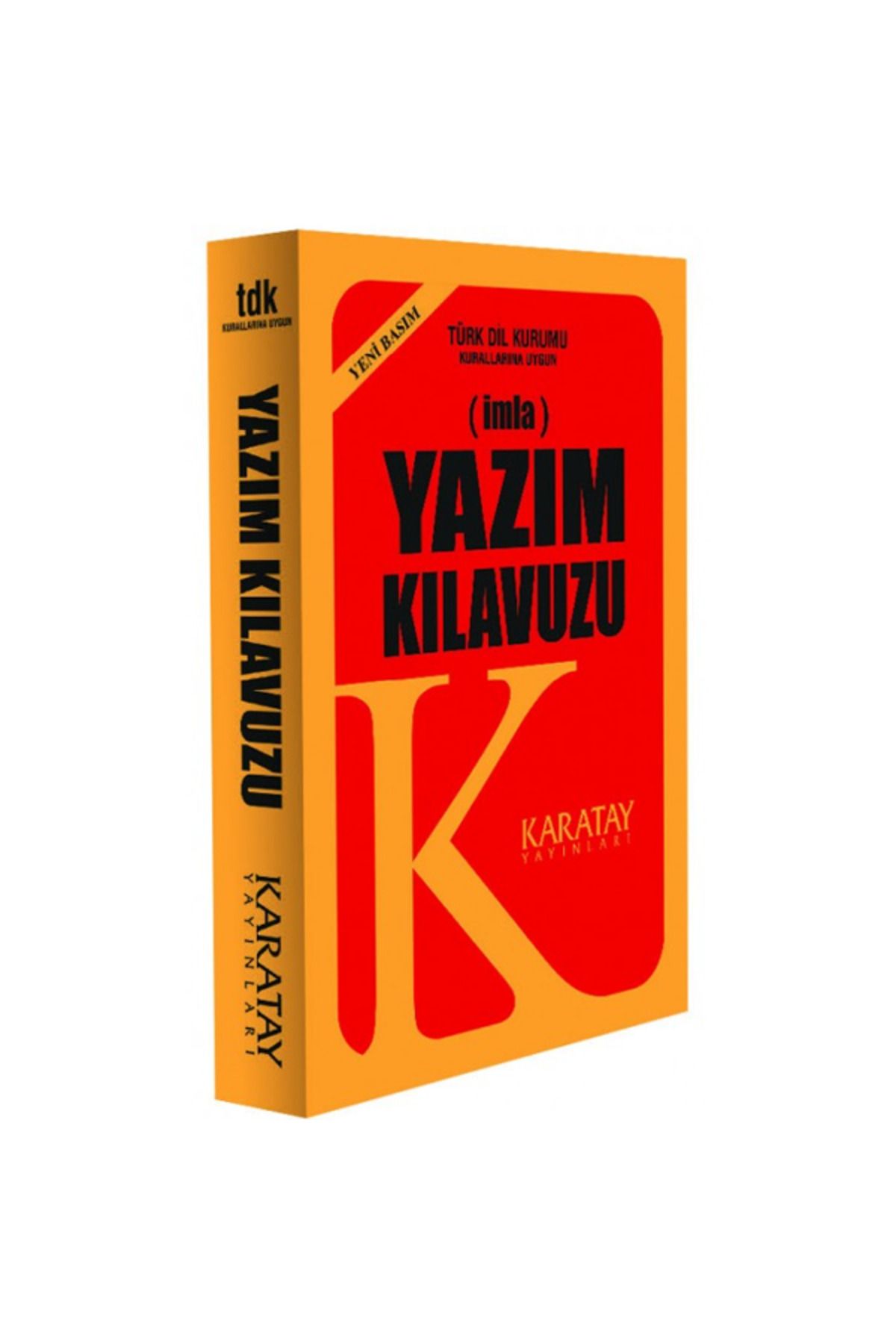 gnsstore Karatay İmla Yazım Klavuzu Sarı Kapak Pls