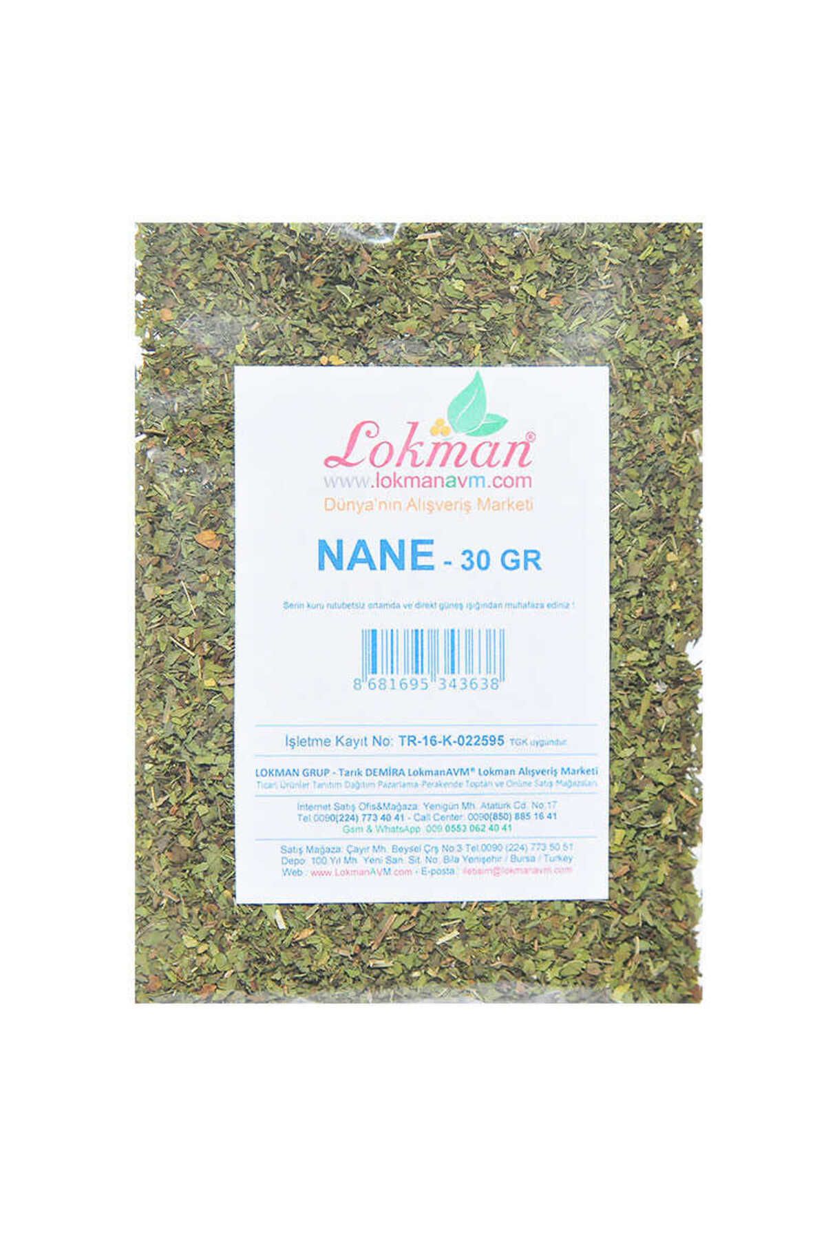 TimeStart Nane Doğal Yemeklik 30 Gr Paket