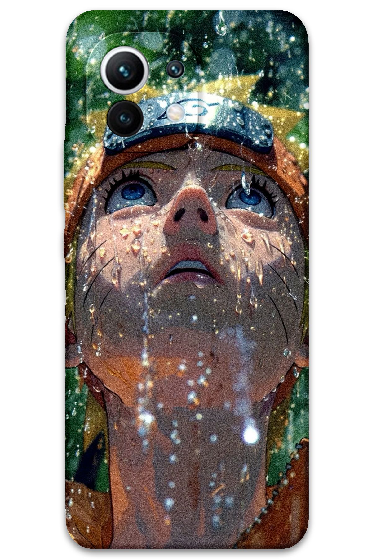 Gramaphone Xiaomi Mi 11 Uyumlu Anime Desenli Telefon Kılıfı + Ekran Koruyucu - 5750