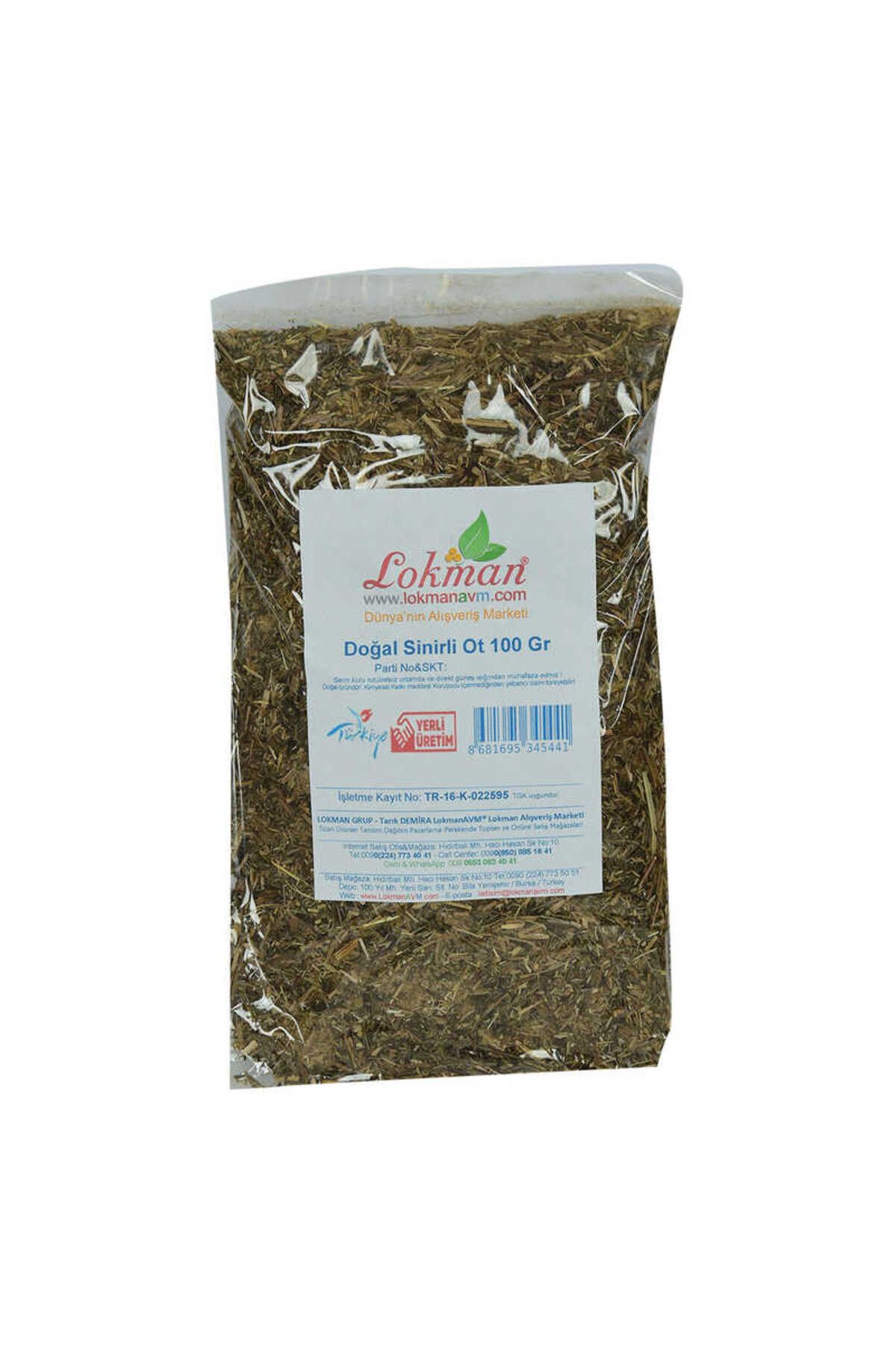 TimeStart Sinirli Yaprak Otu Sinirli Ot Doğal 100 Gr Paket
