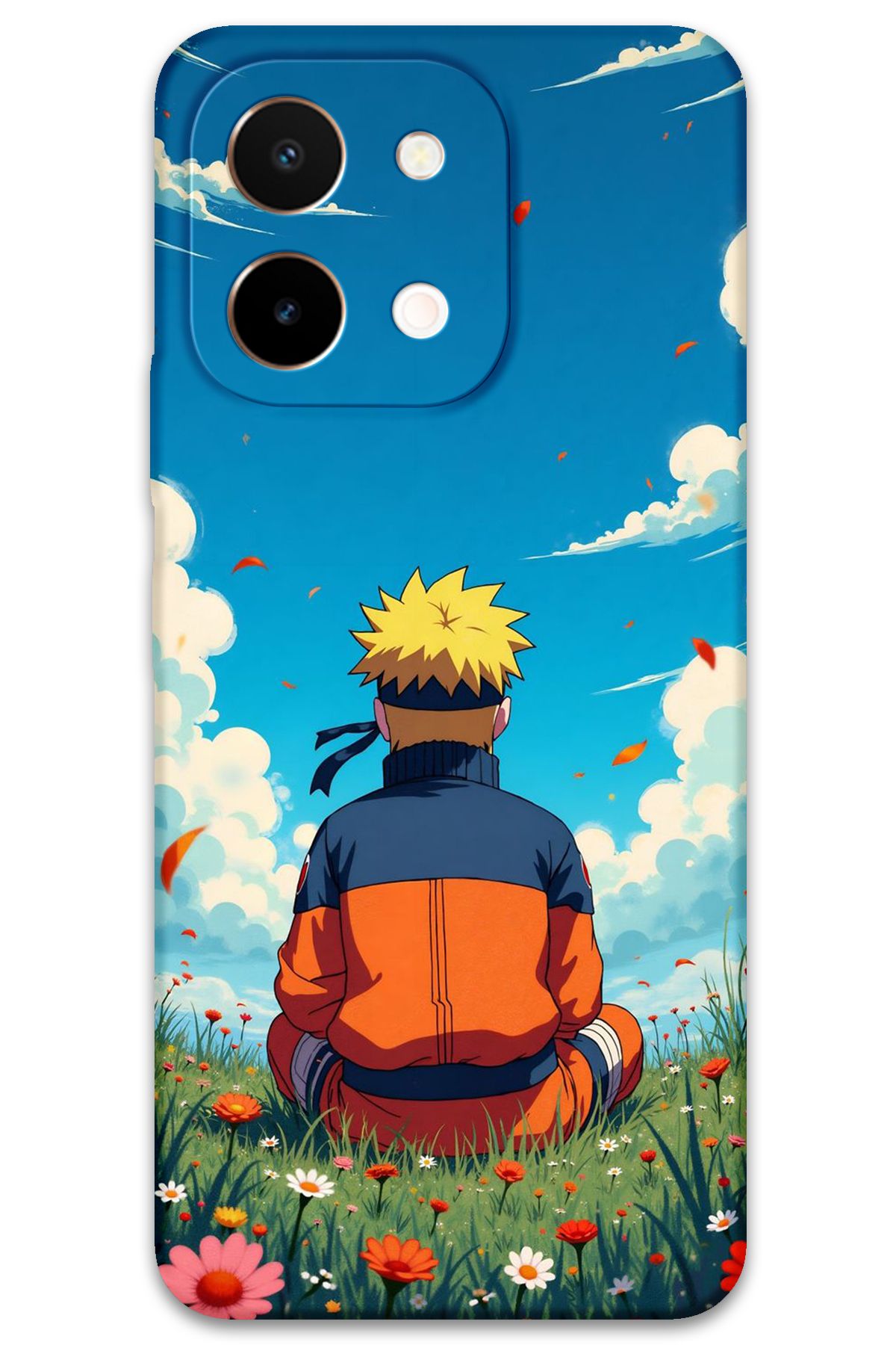 Gramaphone Vivo Y28 Uyumlu Anime Desenli Telefon Kılıfı + Ekran Koruyucu - 5747