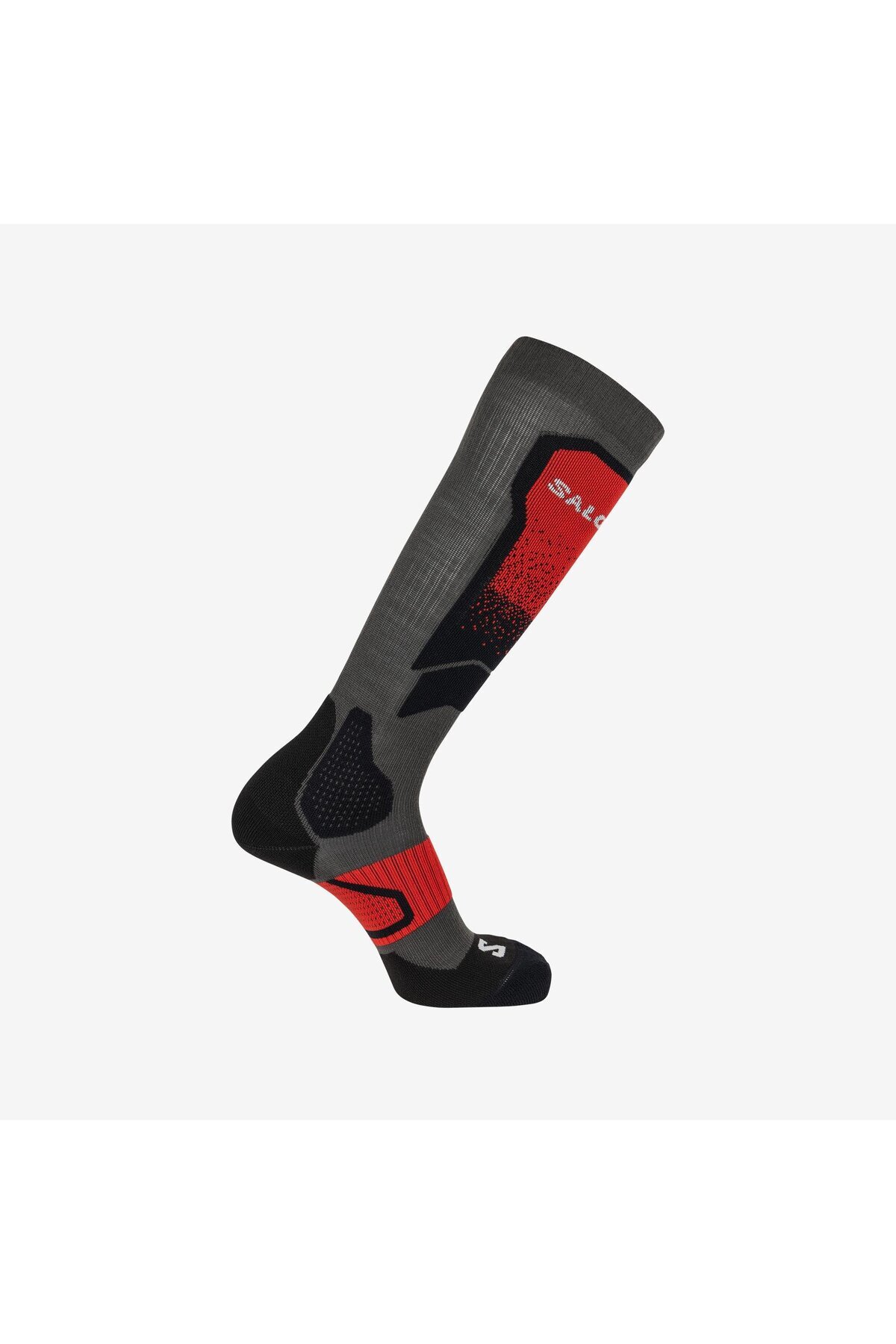 سالومون جوراب اسکی یونیسکس مدل S/Max DX+SX خاکستری/قرمز/مشکی LC2167000