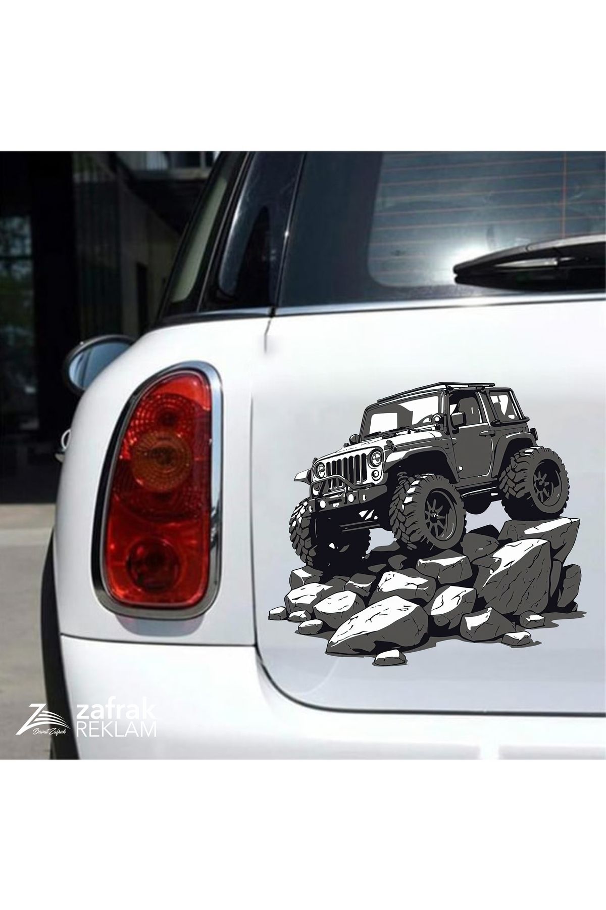 zafrakreklam Off Road Sticker Araba, Motorsiklet, Kask, Laptop, Cam Sticker 14X12CM Folyo Model 1