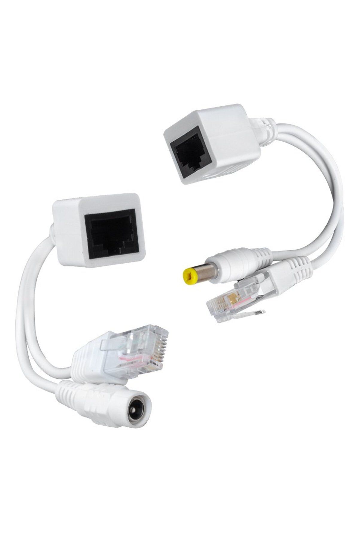 Aydoganticaret44 IP KAMERA POE KABLOSU PASİF POE SPLITTER DİŞİ ERKEK POWER UÇ