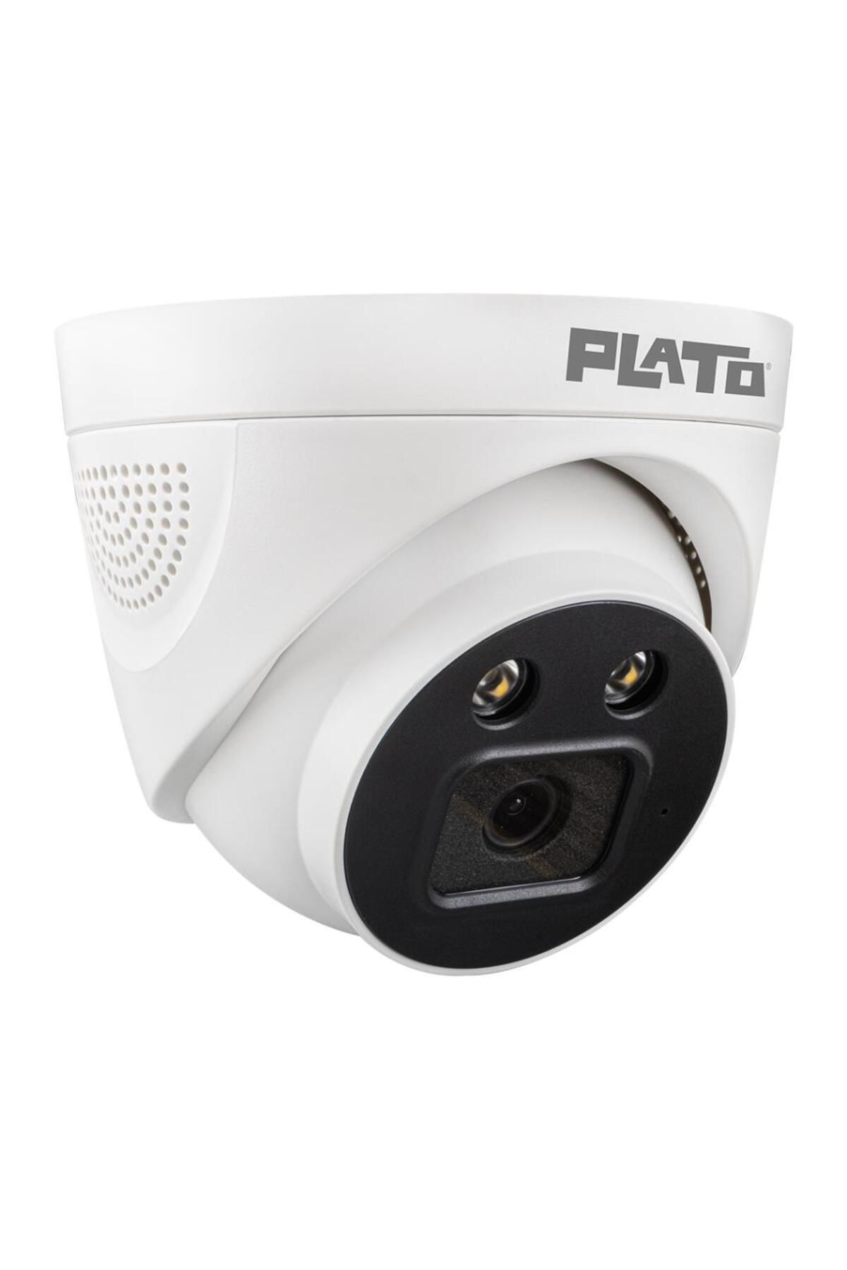 Aydoganticaret44 5MP COLOR VU MİKROFONLU 3.6 MM 2 ATOM LED PLASTİK KASA AHD DOME KAMERA