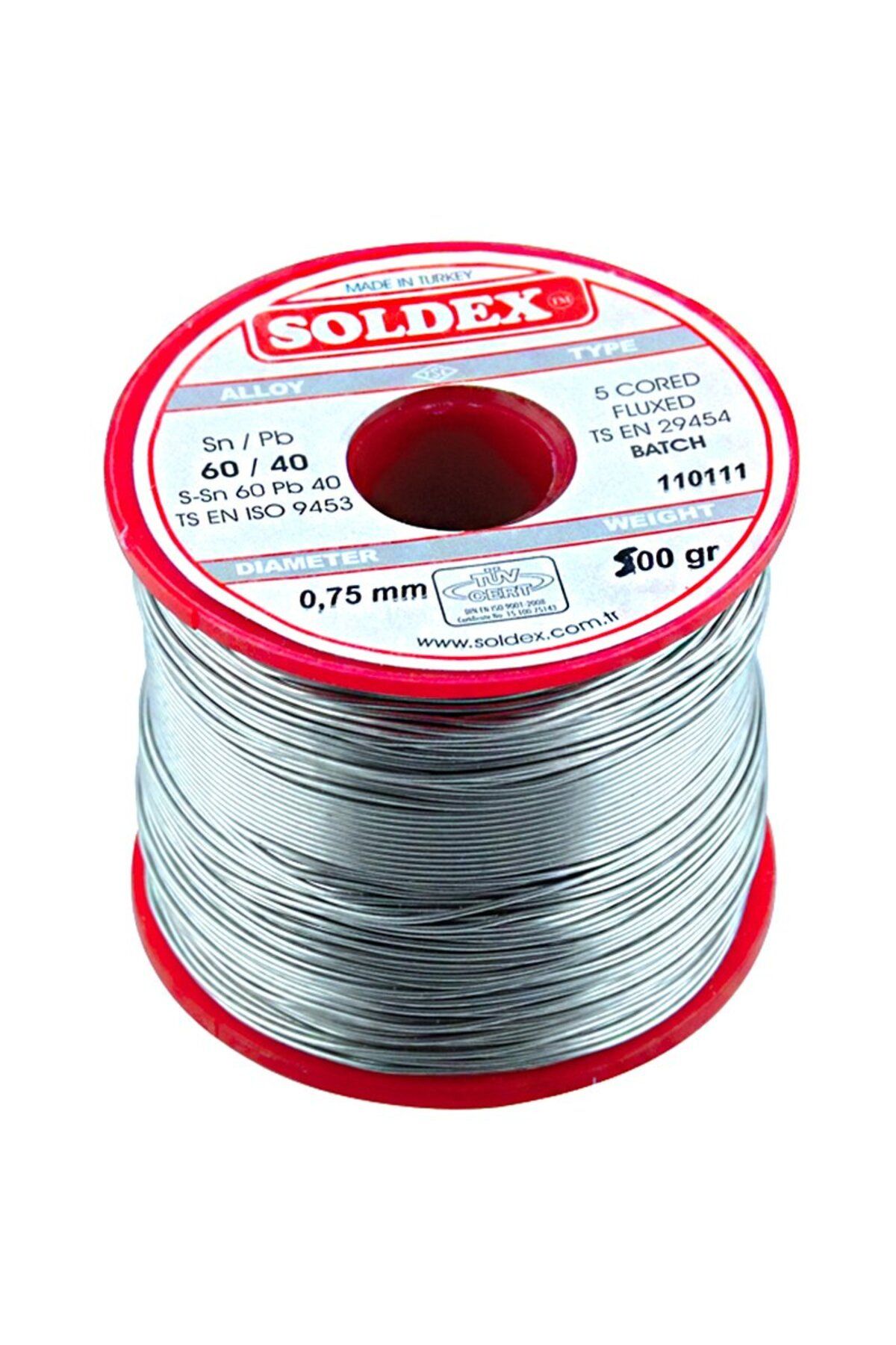 Aydoganticaret44 500 GR LEHİM 0,75 MM İNCE SOLDEX SN60 PB40