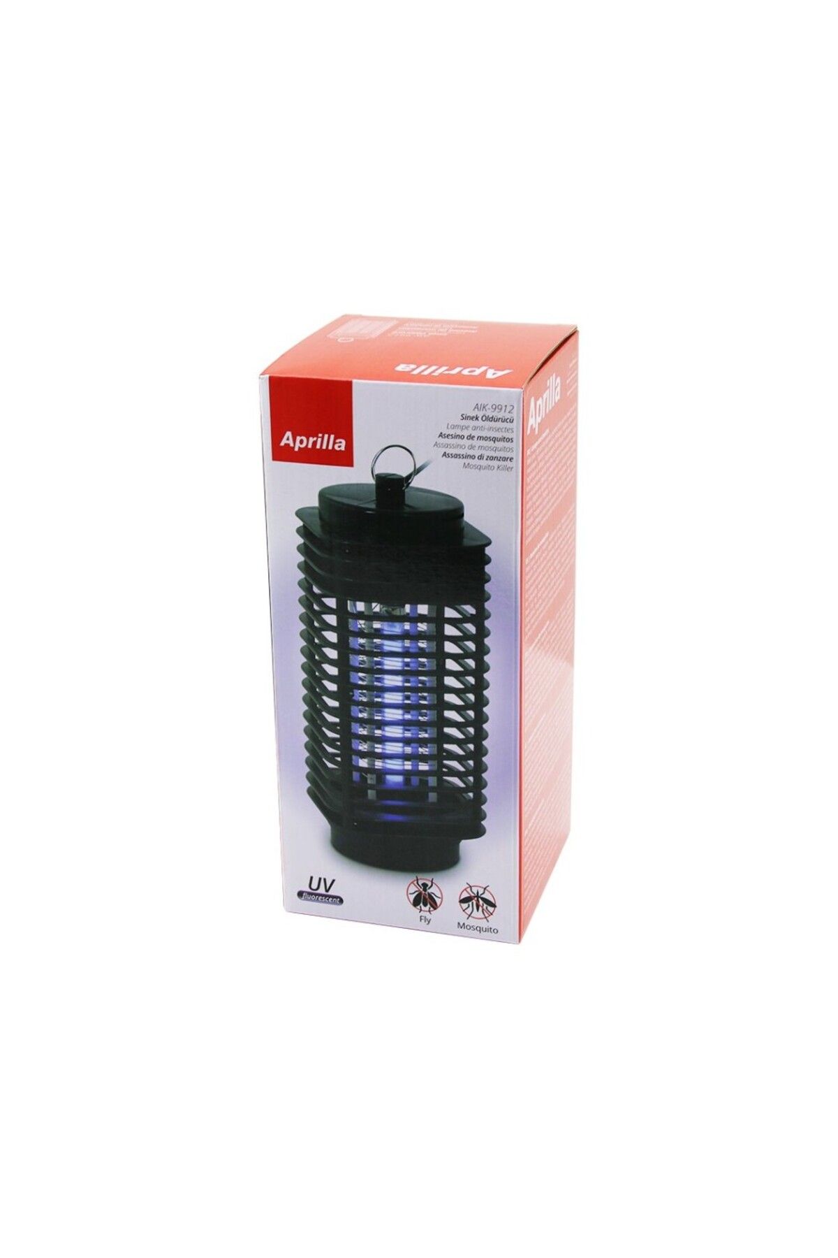Aydoganticaret44 AIK-9912 FANUS MODEL ELEKTRİKLİ SİNEK ÖLDÜRÜCÜ UVA FLORESAN MOR IŞIK 3W M