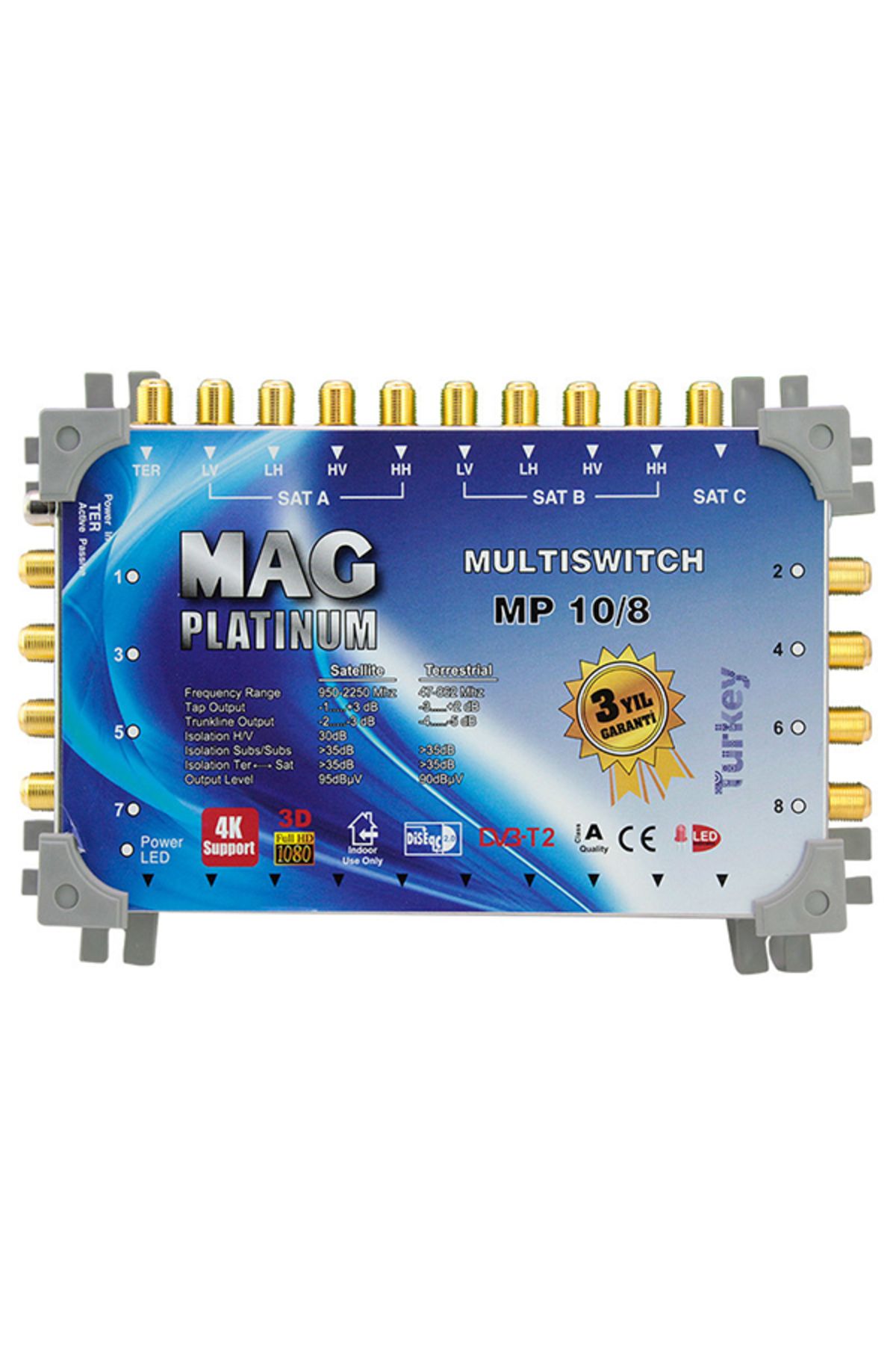 Aydoganticaret44 10*8 SONLU UYDU SANTRALİ MAG PLATINUM