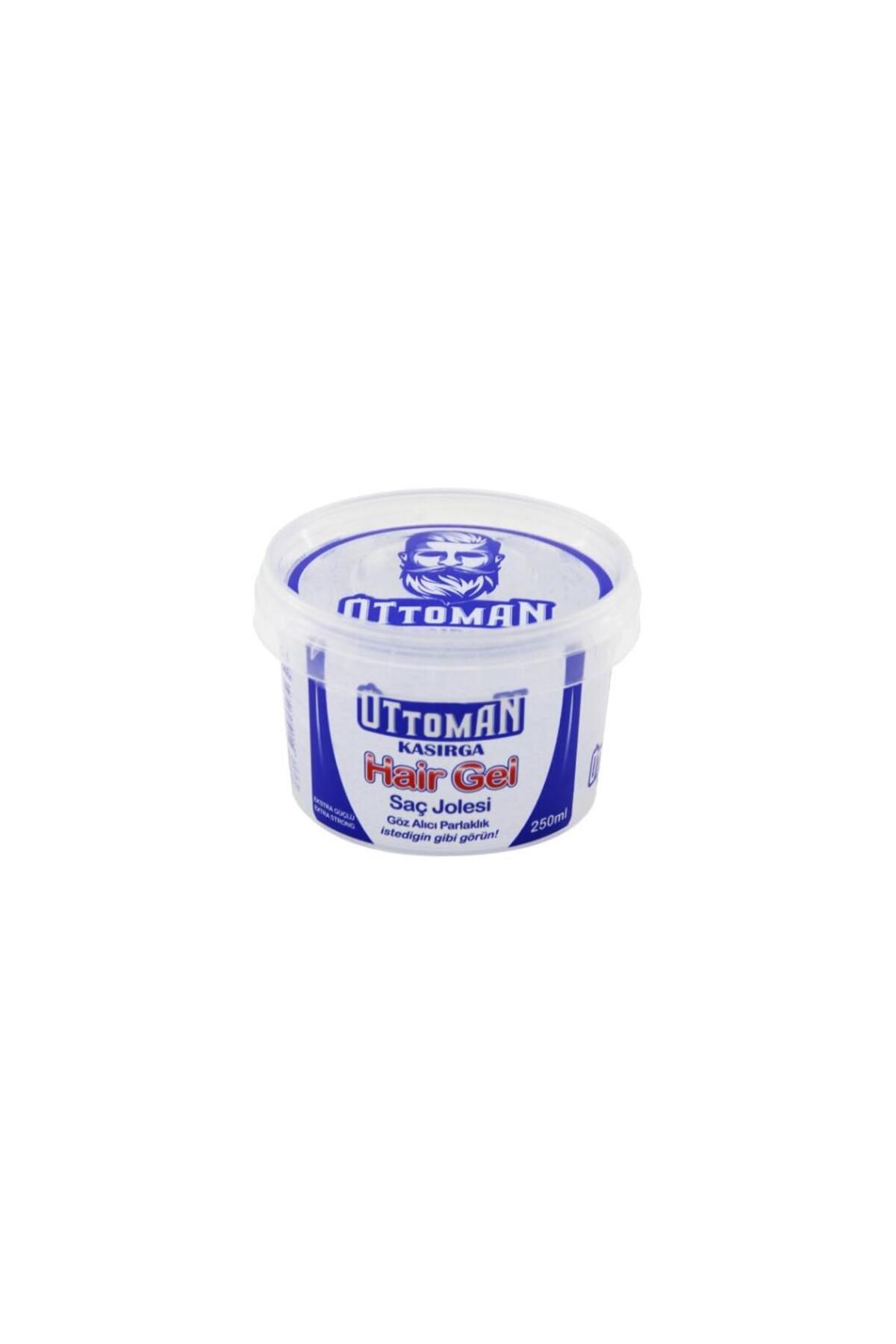 Aydoganticaret44 OTTOMAN KASIRGA 250ML ŞEFFAF EXTRA SERT SAÇ JÖLESİ