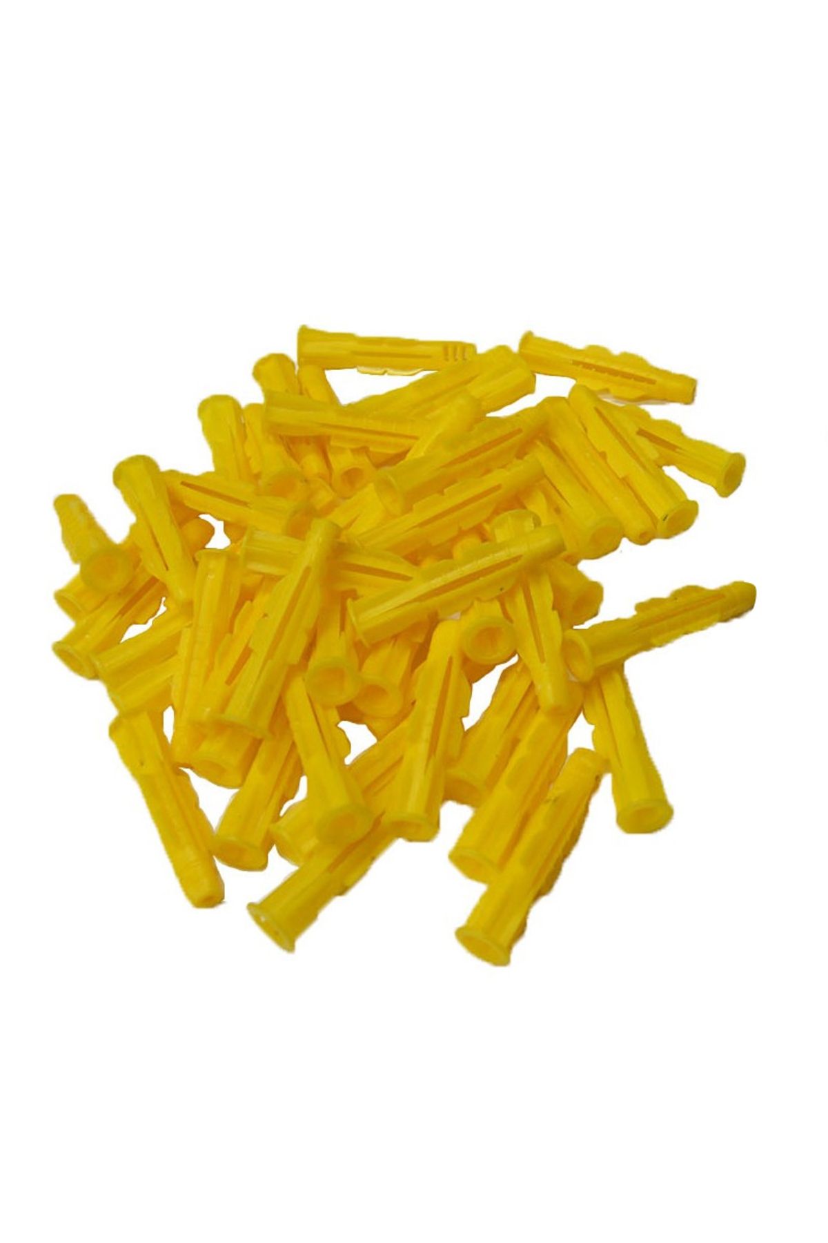 Aydoganticaret44 PLASTİK DÜBEL SARI (100 ADET) (ROKET DÜBEL 10 MM)