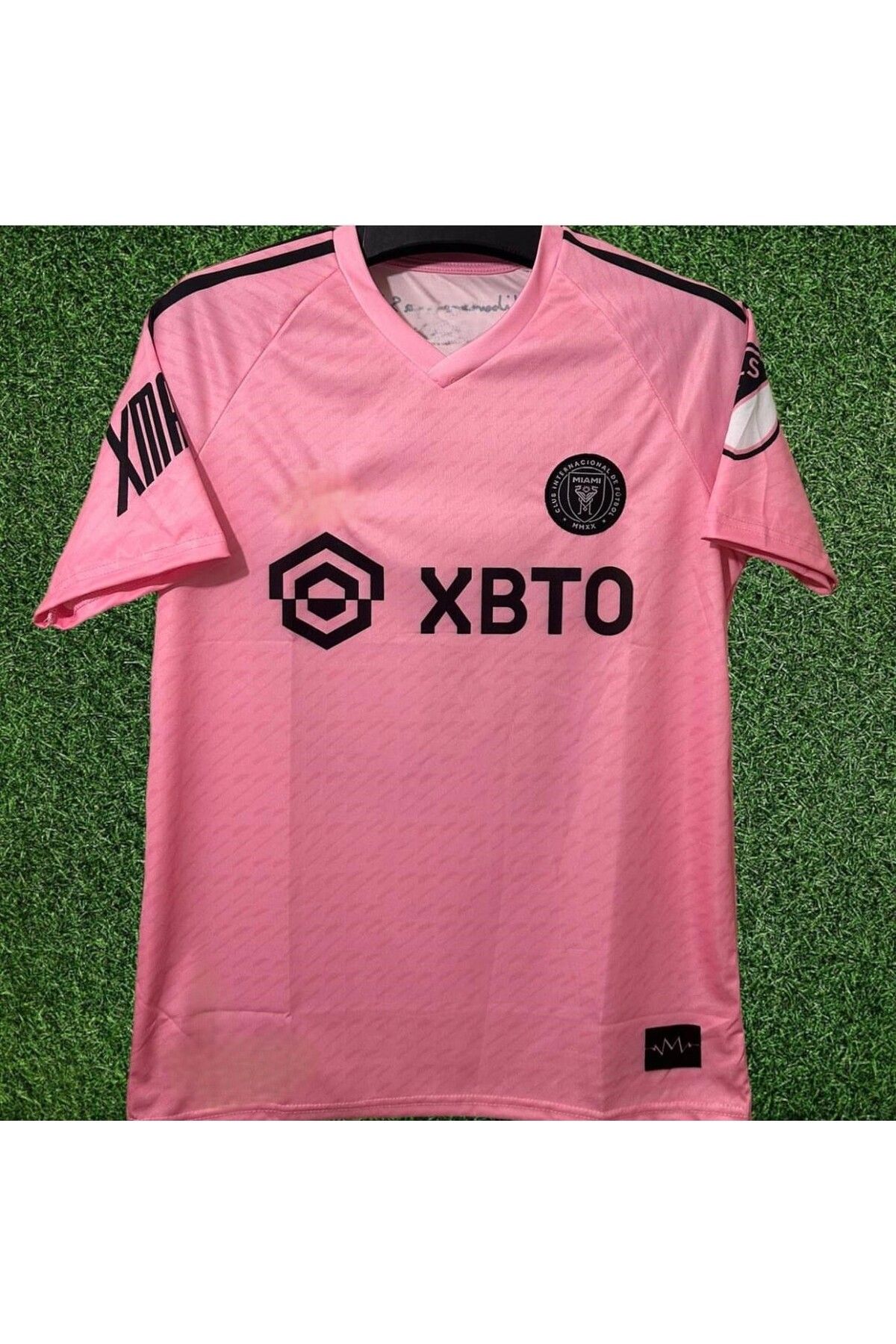 BARBITOS 2024/2025 Yeni Sezon İnter miami Messi İç Saha Pembe Taraftar Yetişkin Forması-zp03