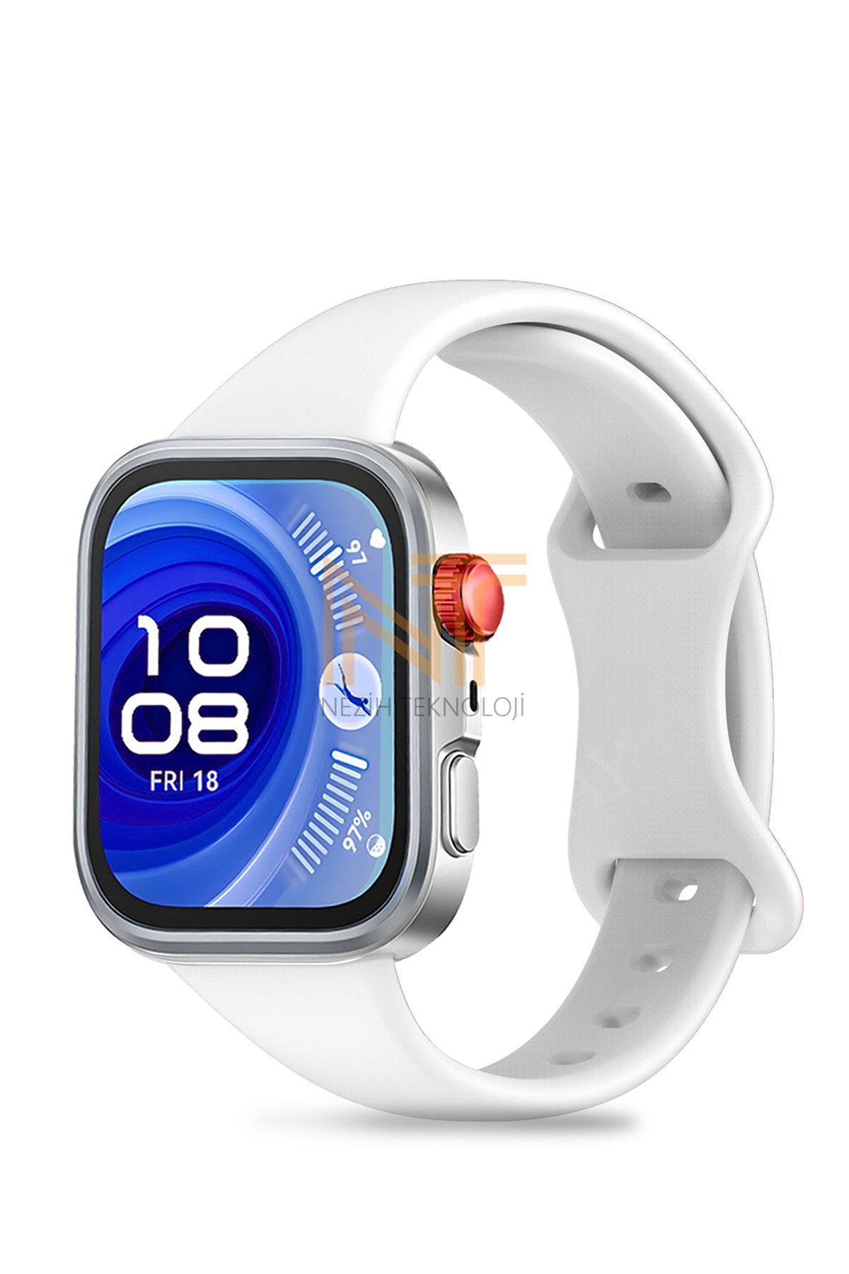 Nezih Case Huawei Fit 4 Pro / Fit 4 / Fit 3 Uyumlu Slim Yumuşak Silikon Kordon