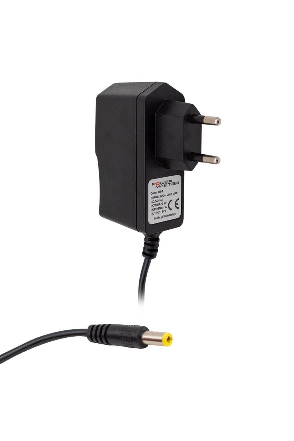 Aydoganticaret44 9 VOLT - 1 AMPER 5.5*2.5 UÇLU PRİZ TİPİ ADAPTÖR