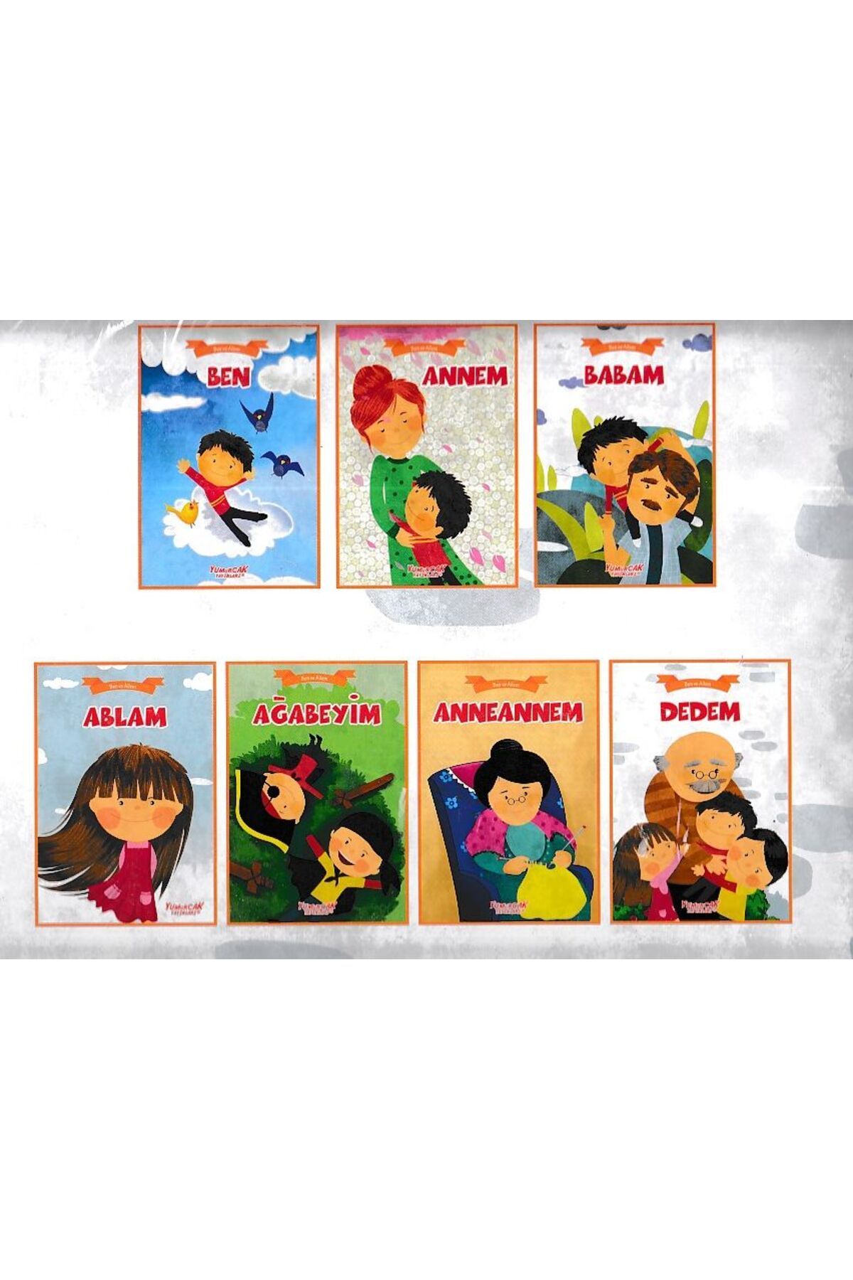 Yumurcak Yayınları Ben ve Ailem Serisi - 7 Kitap Takım