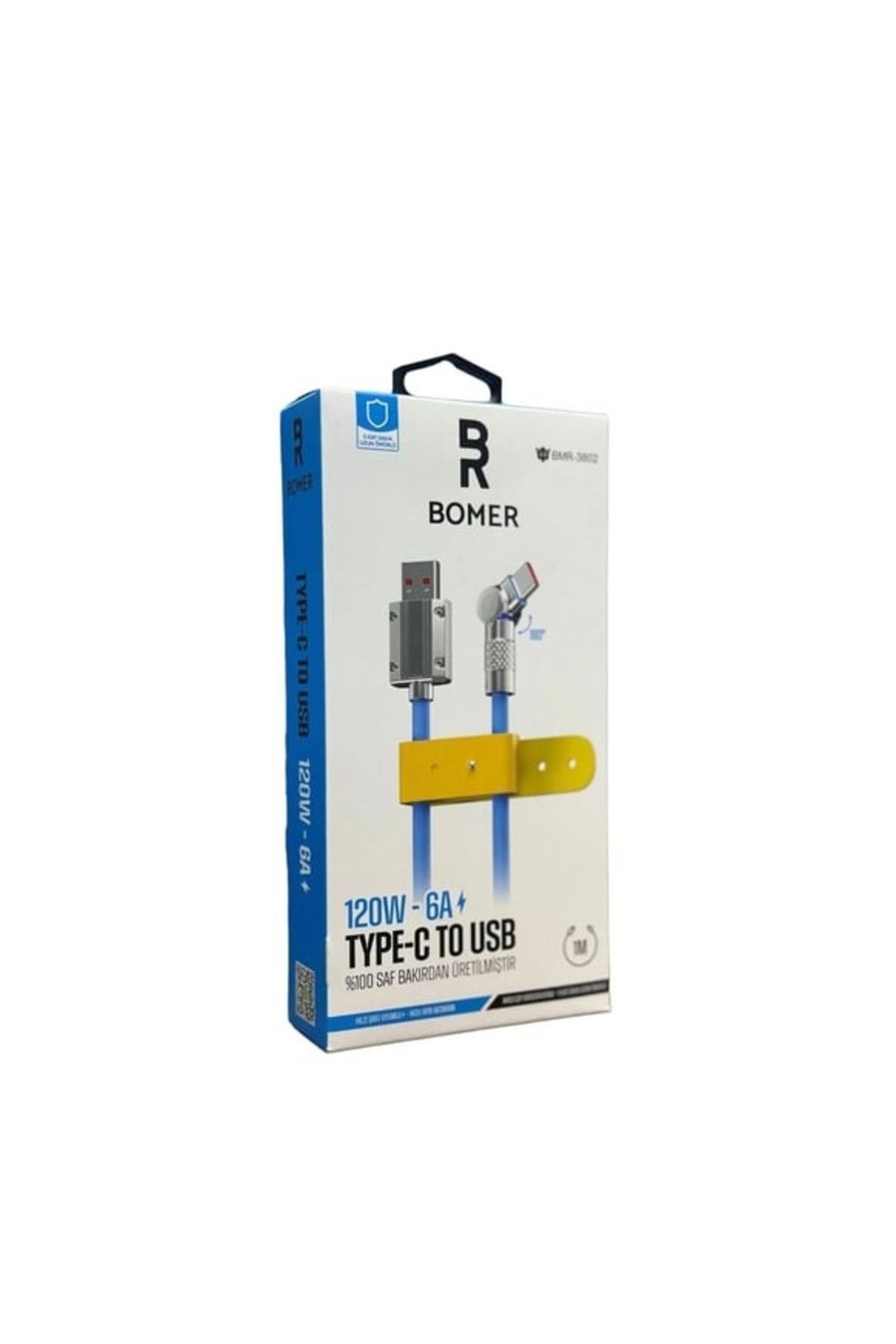 Aydoganticaret44 USB TO TYPE-C 120W-6A 1 Metre Hızlı Şarj & Hızlı Veri Kablosu