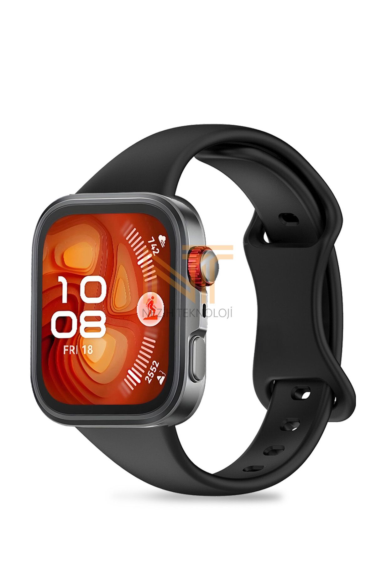 Nezih Case Huawei Fit 4 Pro / Fit 4 / Fit 3 Uyumlu Slim Yumuşak Silikon Kordon