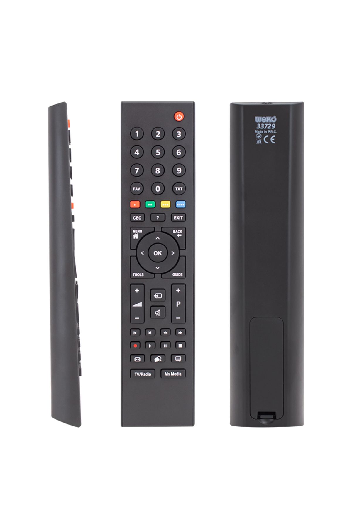 Aydoganticaret44 ARÇELİK-mY MEDİA TUŞLU LCD TV KUMANDASI (RC3214803-TP6187R-P1-M7485600127X) YA