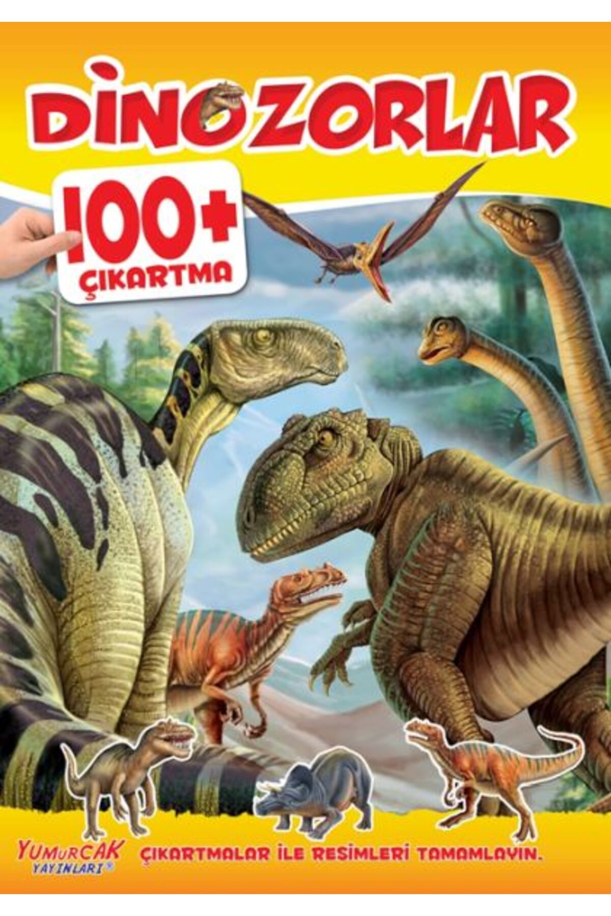 Yumurcak Yayınları Dinozorlar 100+ Çıkartma