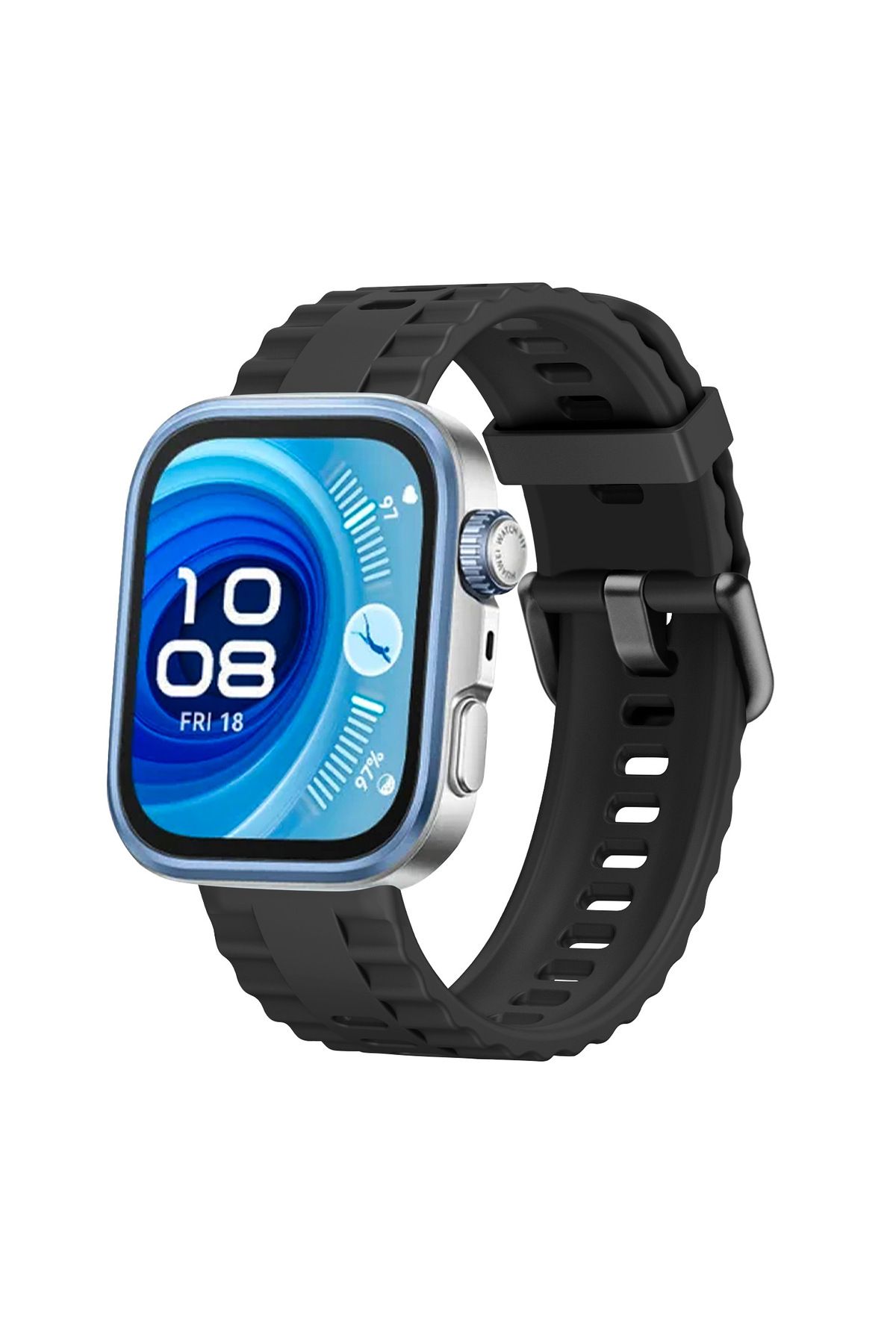Nextron Huawei Watch Fit 4 / Fit 4 Pro / Fit 3 Uyumlu Silikon Kordon A+Kalite Yumuşak Spor Silikon Kordon
