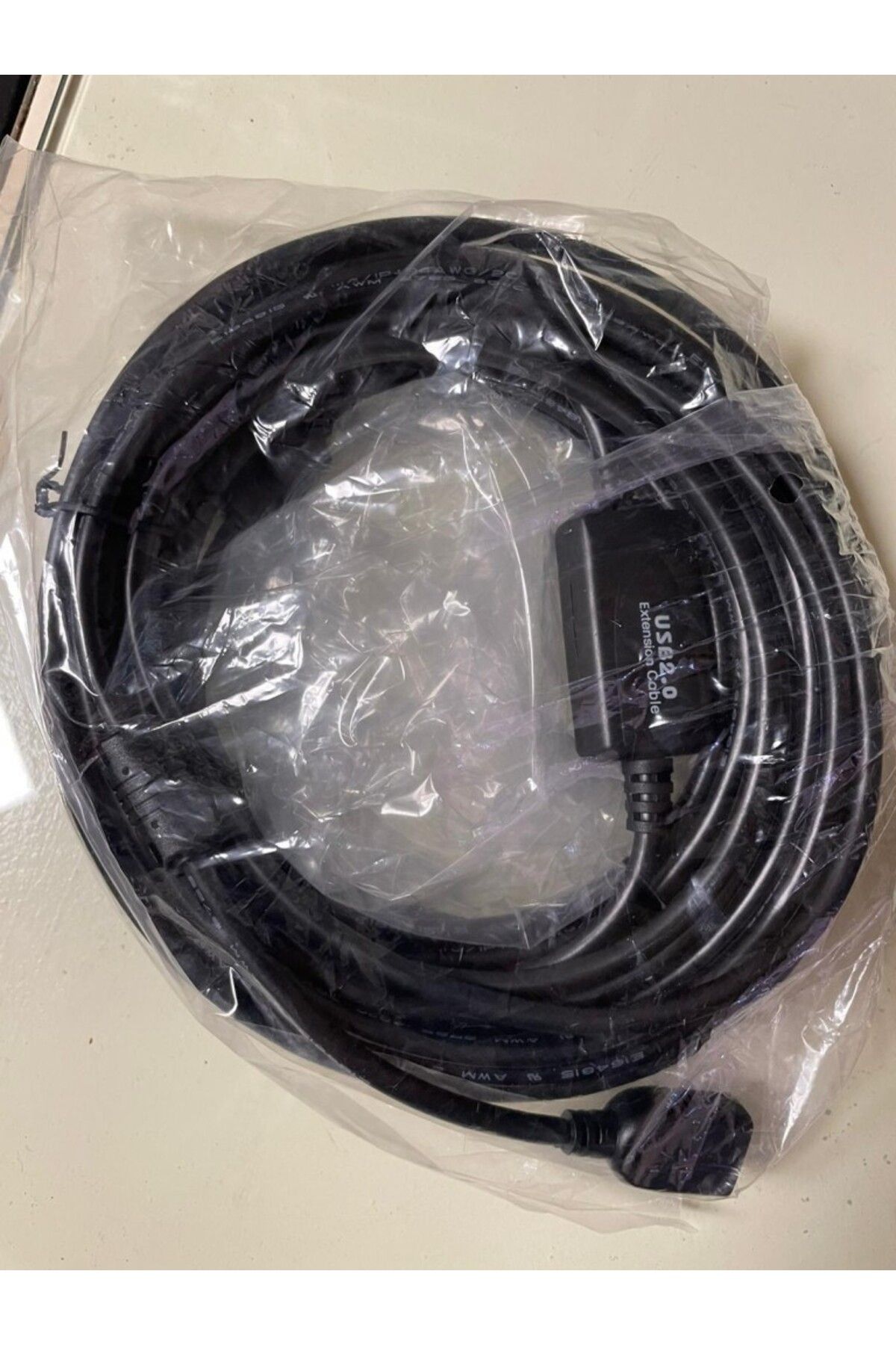 Aydoganticaret44 USB 2.0 SİYAH CHİPSET 10 METRE USB UZATMA KABLOSU