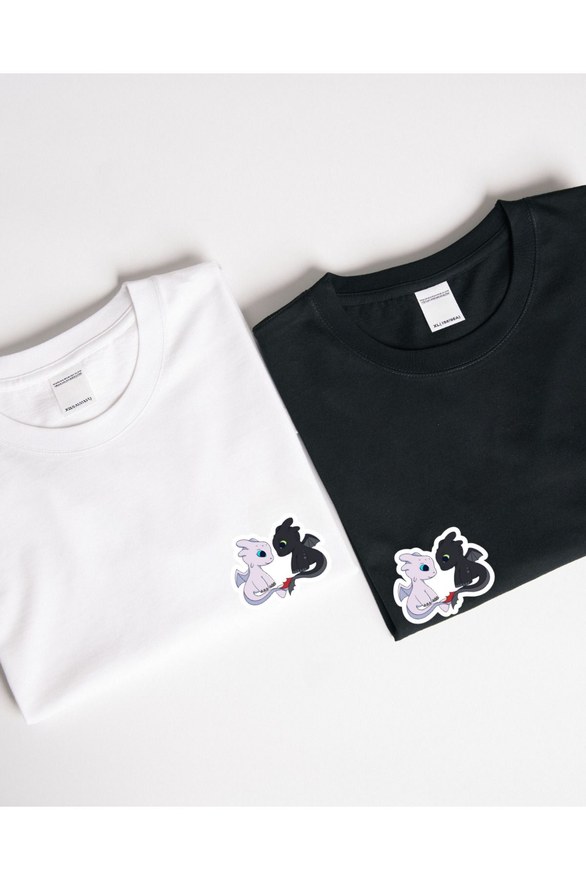 Ebiidesign Dişsiz ve Işığın Öfkesi Tasarımlı Baskılı T-Shirt