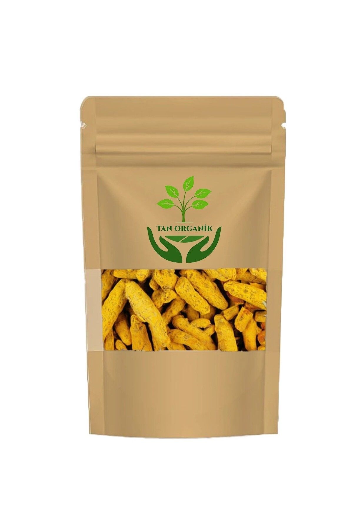 tanorganik Zerdeçal Tane Kuru Kök (Curcuma longa) 1kg