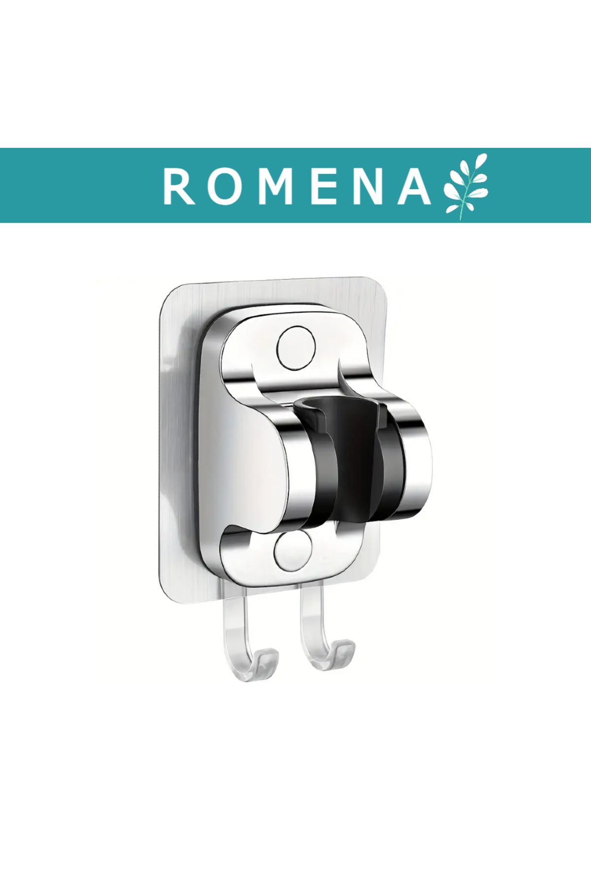Romena Kendinden Yapışkanlı, Askılı Duş Mafsalı Krom R5011-K