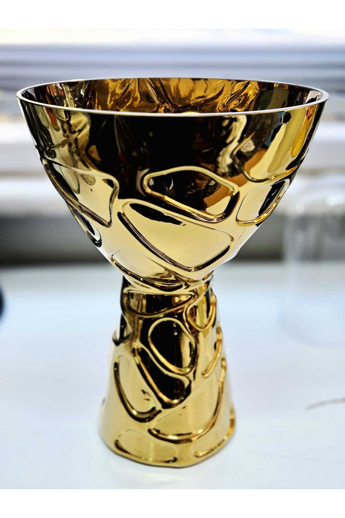 Kristal Market KRİSTAL GOLD KLASİK VAZO