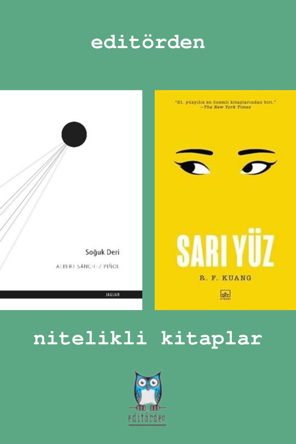 Muhayyel Yayıncılık Sarı Yüz - Soğuk Deri / Albert Sanchez Pinol