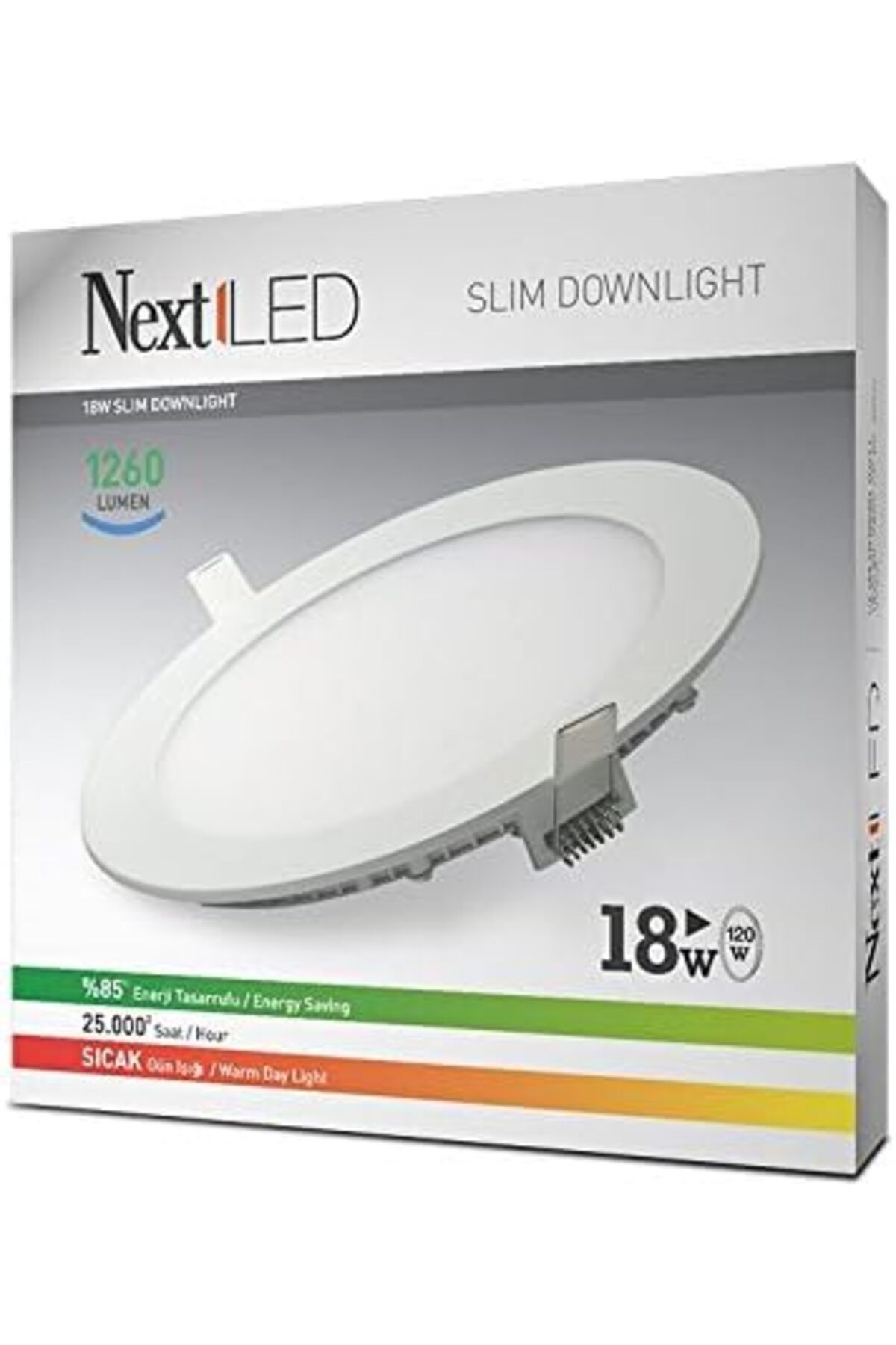 Nextled 18W-Sly Gün Işığı Led Slim Ampul