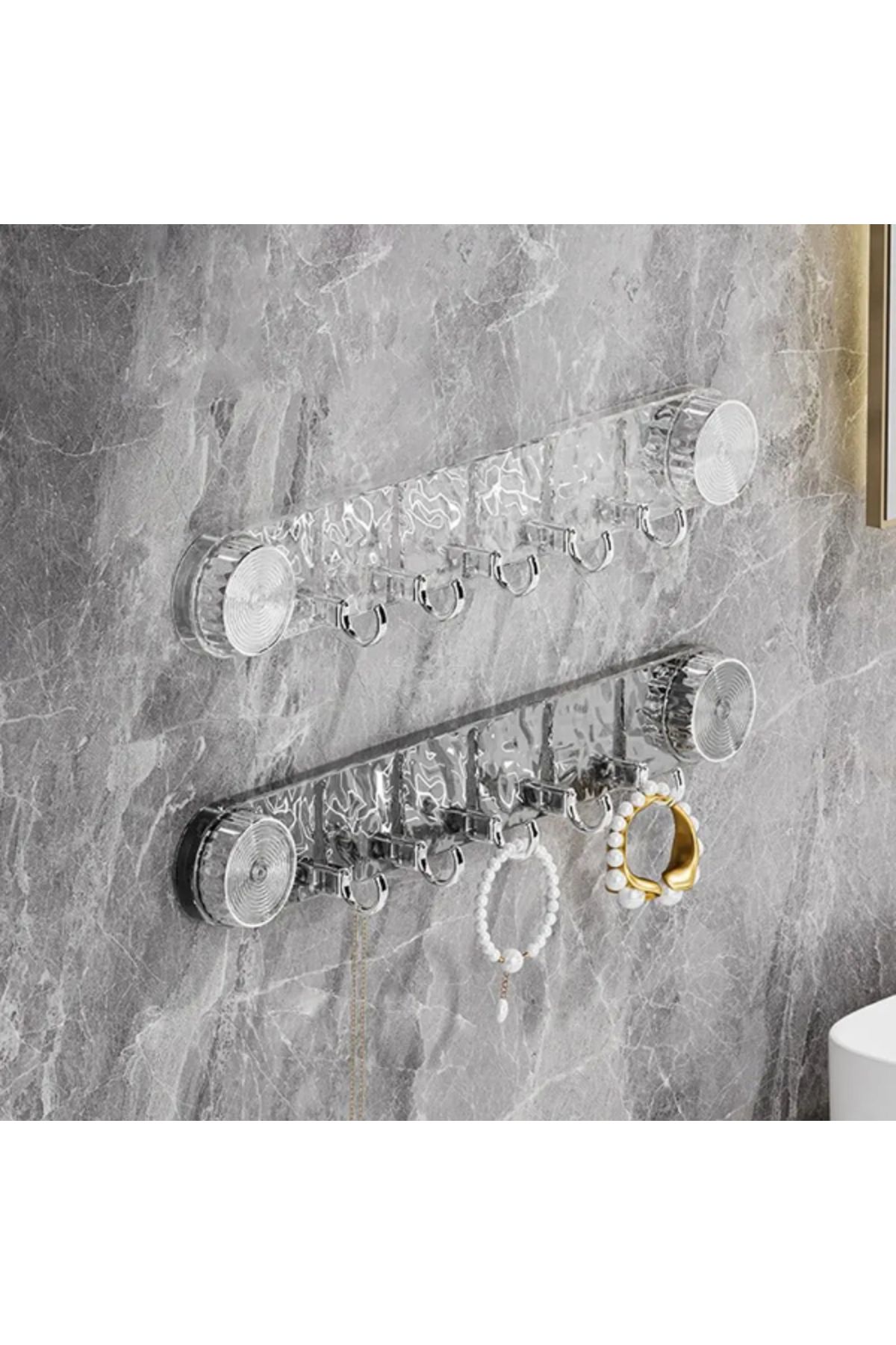 Shopyzone Güçlü Lüks Vantuzlu Askılık