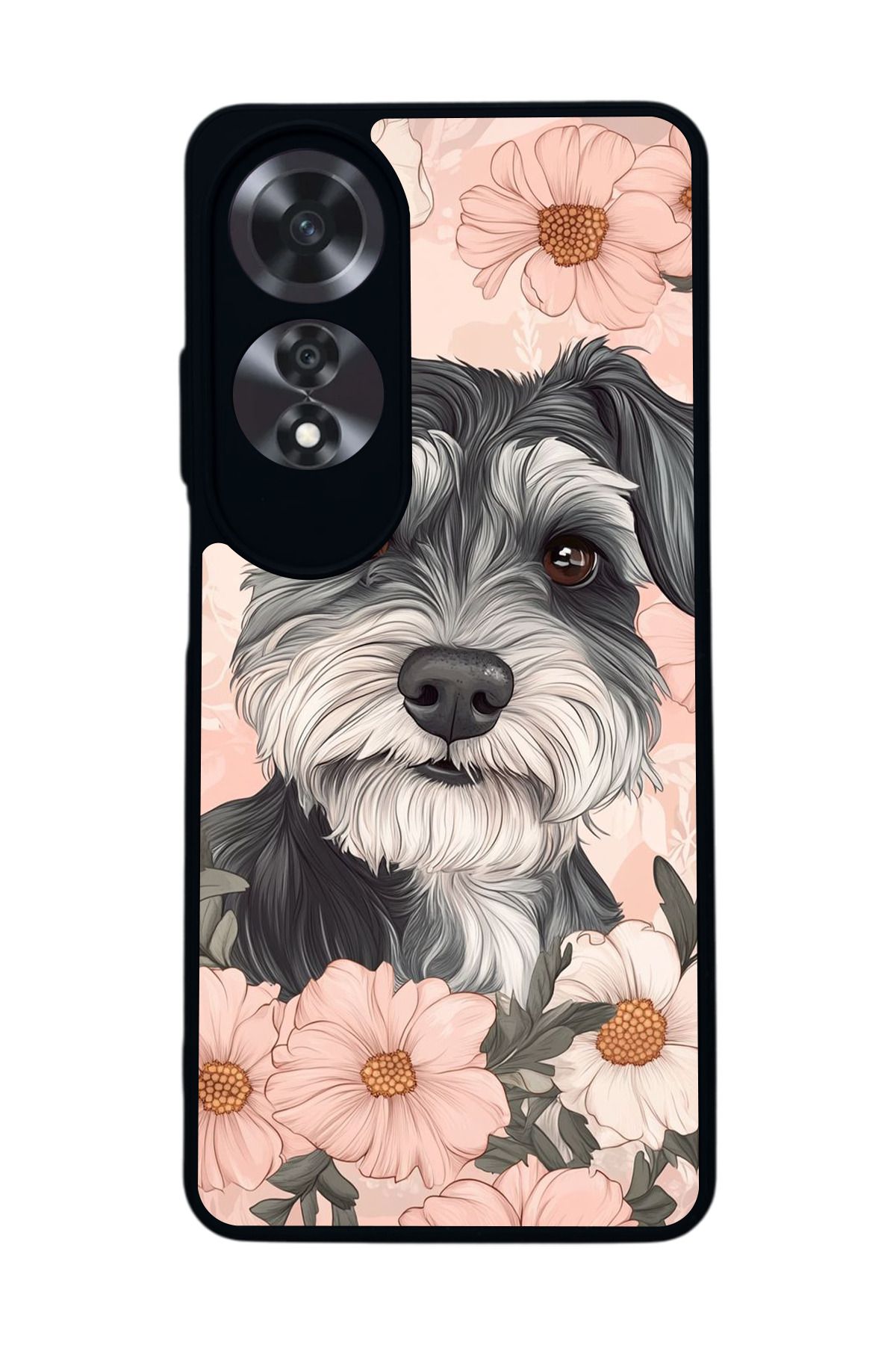 OPPO A60 Mat Siyah uyumlu Kılıf – Yumuşak Silikon, Koruyucu, Şok Emici Kapak