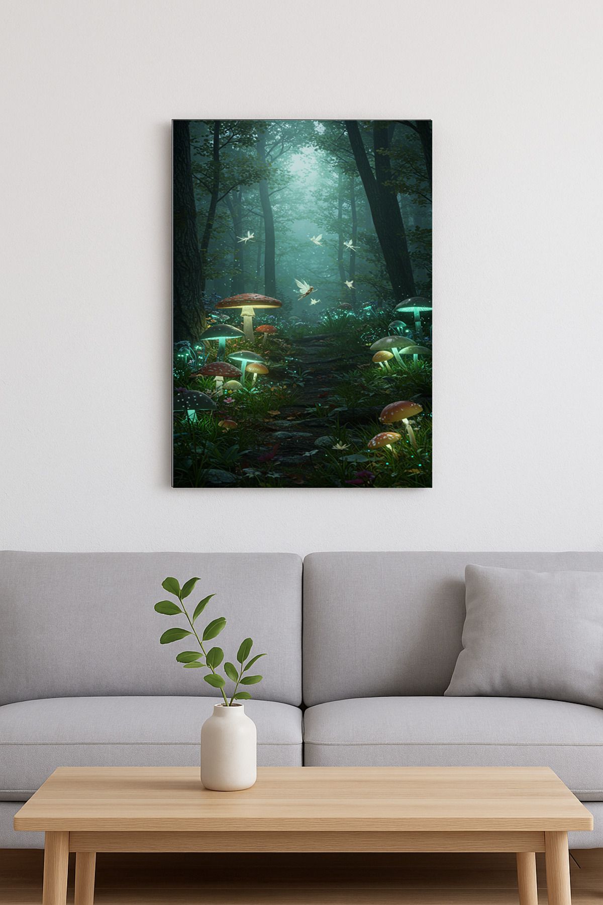 Duvartsconcept Periler Ormanı Cam Tablo