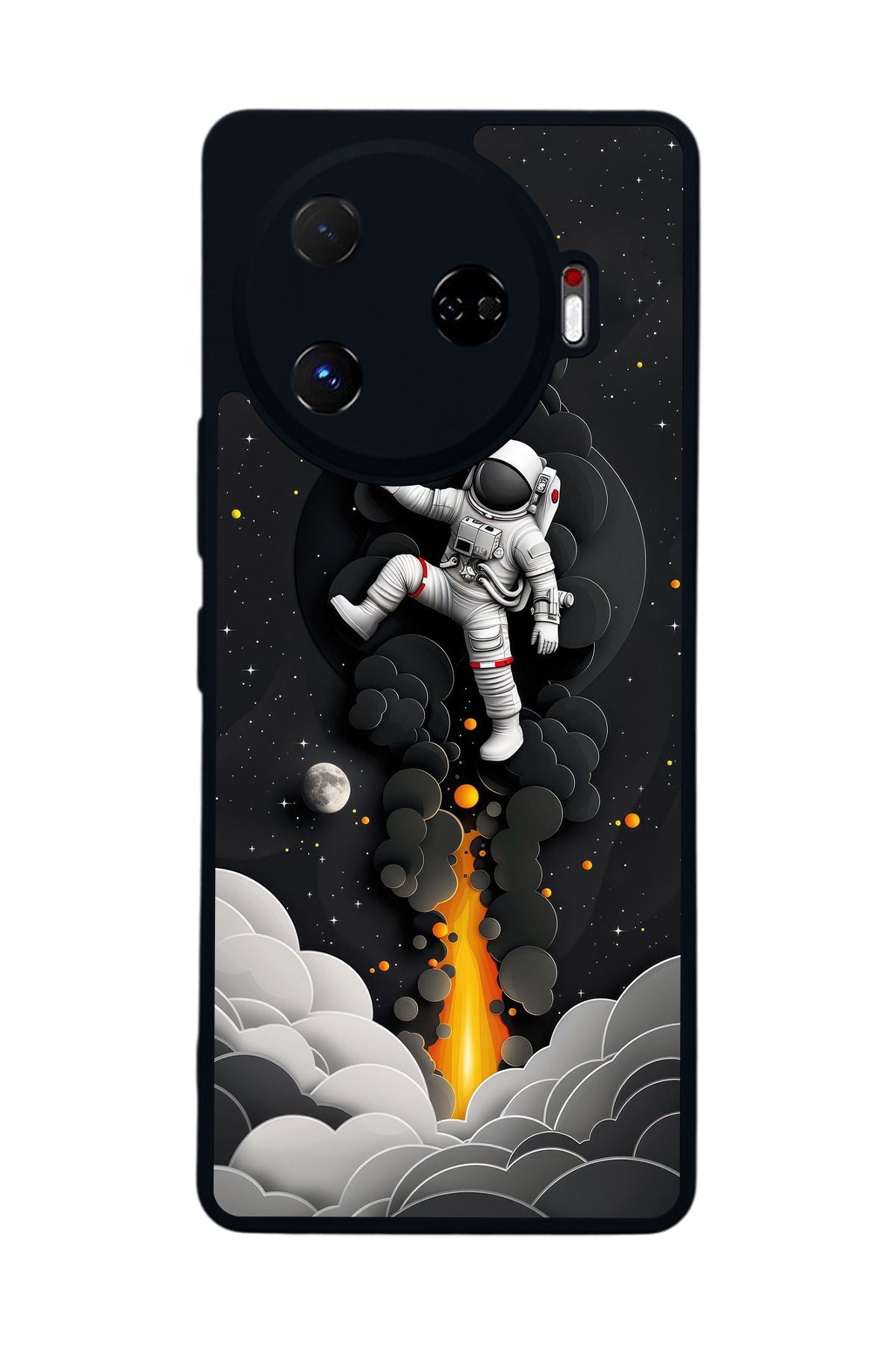TECNO Camon 30 Pro Mat Siyah Uyumlu Kılıf – Yumuşak Silikon, Koruyucu, Şok Emici Kapak
