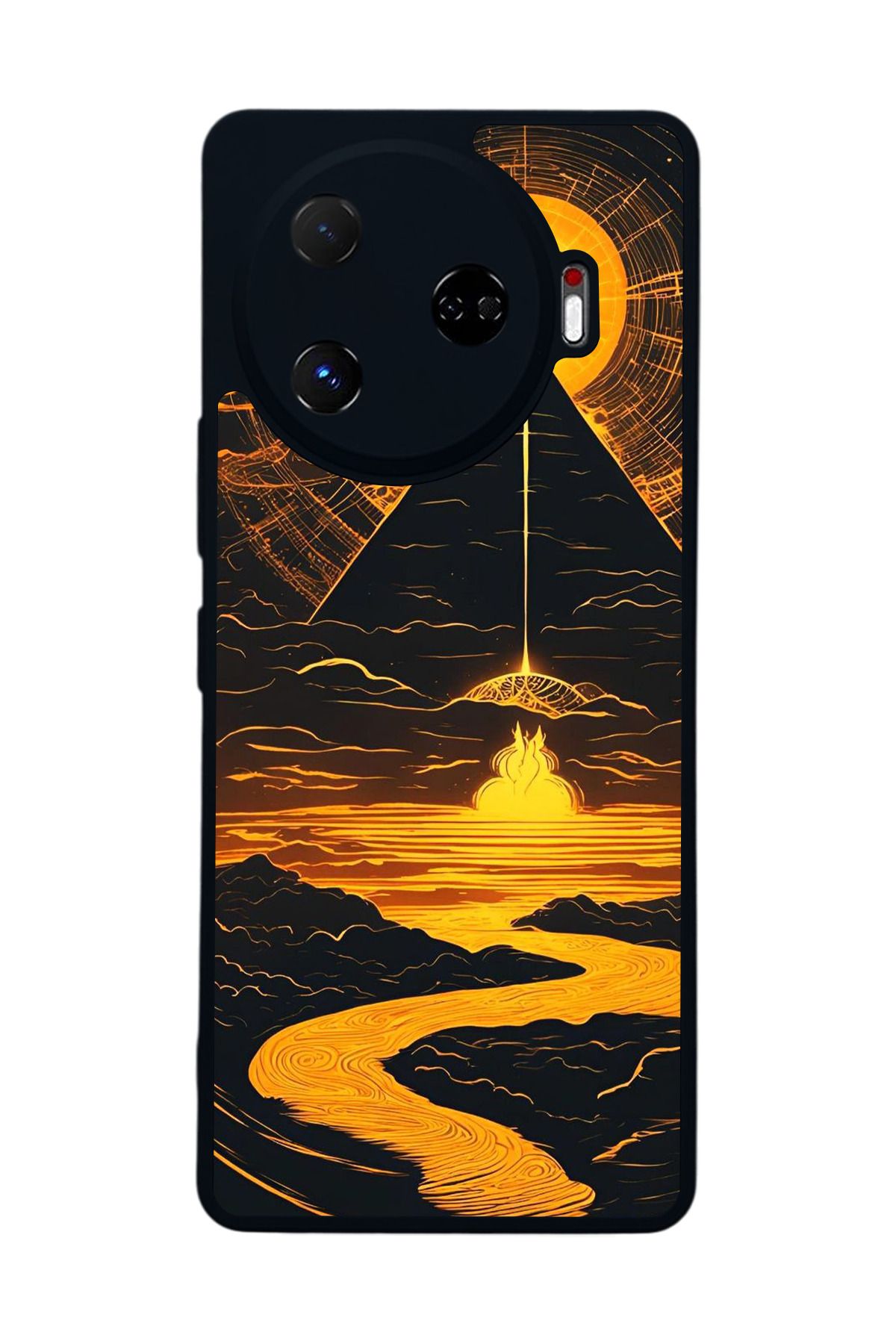 TECNO Camon 30 Pro Mat Siyah uyumlu Kılıf – Yumuşak Silikon, Koruyucu, Şok Emici Kapak