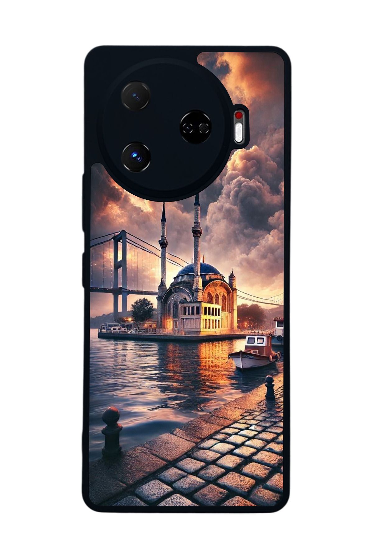 TECNO Camon 30 Pro Mat Siyah uyumlu Kılıf – Yumuşak Silikon, Koruyucu, Şok Emici Kapak