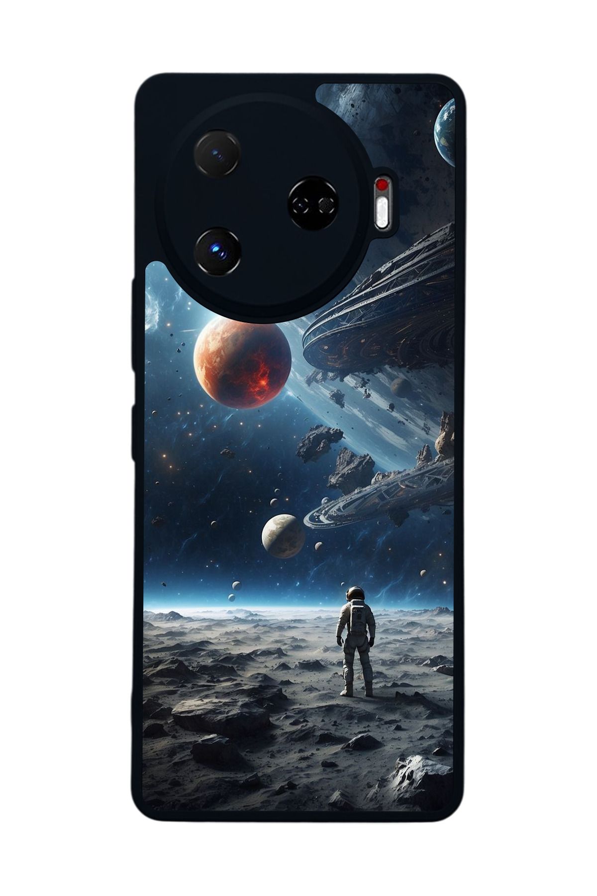 TECNO Camon 30 Pro Mat Siyah uyumlu Kılıf – Yumuşak Silikon, Koruyucu, Şok Emici Kapak
