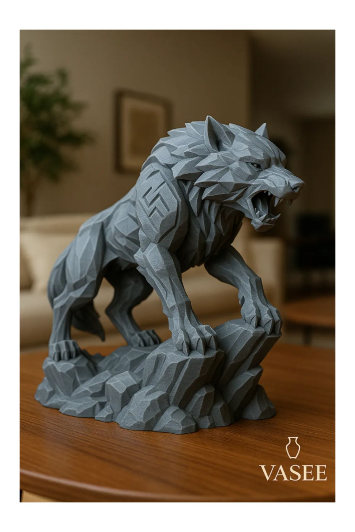 NOMOTHETIC Crowned Wolf – Gecenin Sessiz Gücü Figürü