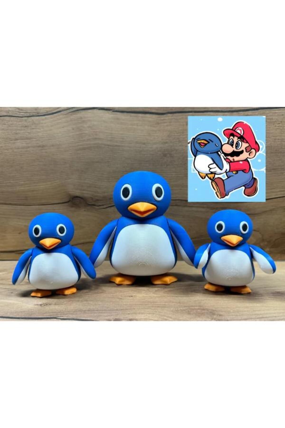 NOMOTHETIC Penguen Mario Figürü – Çok Parçalı Tasarım