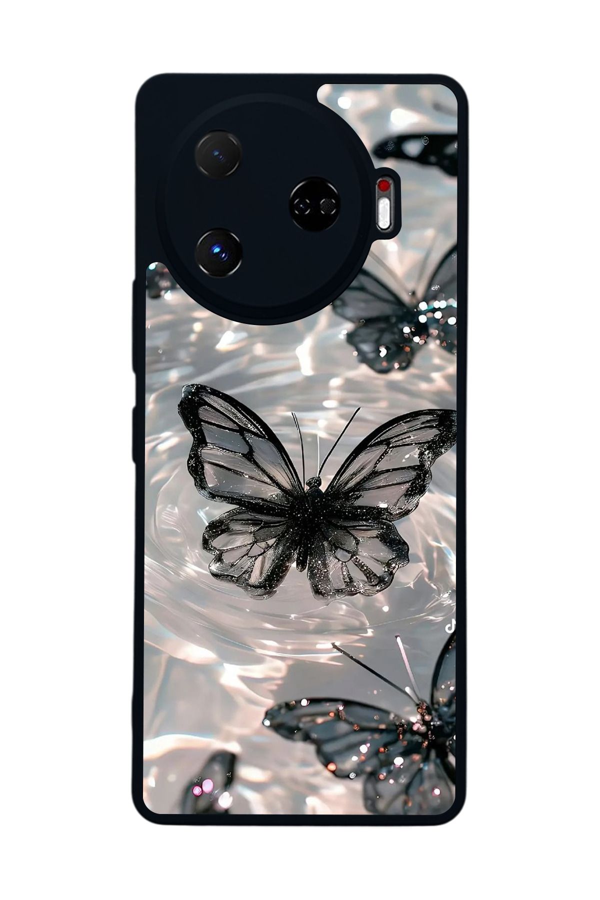 TECNO Camon 30 Pro Mat Siyah uyumlu Kılıf – Yumuşak Silikon, Koruyucu, Şok Emici Kapak