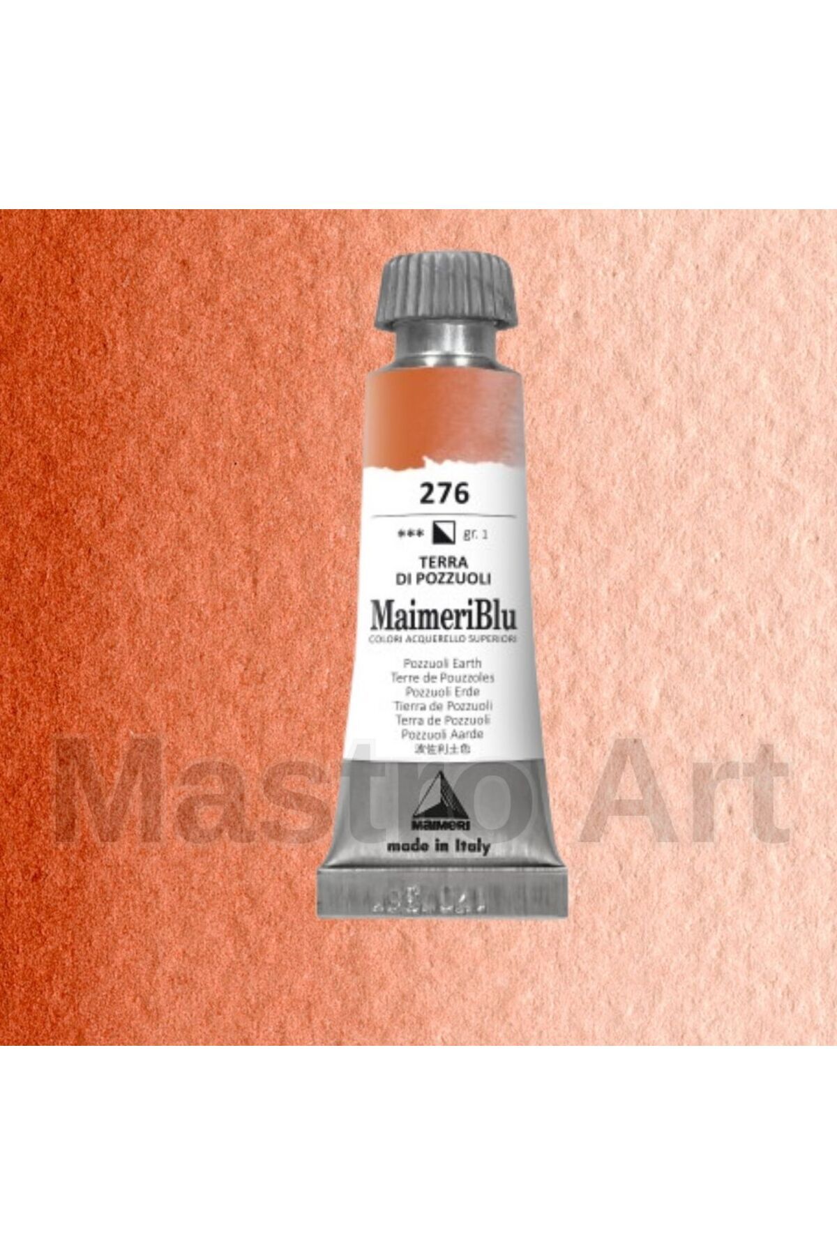 Maimeri Blu Pro Tüp Sulu Boya 12 ml S1 276 Pozzuoli Earth
