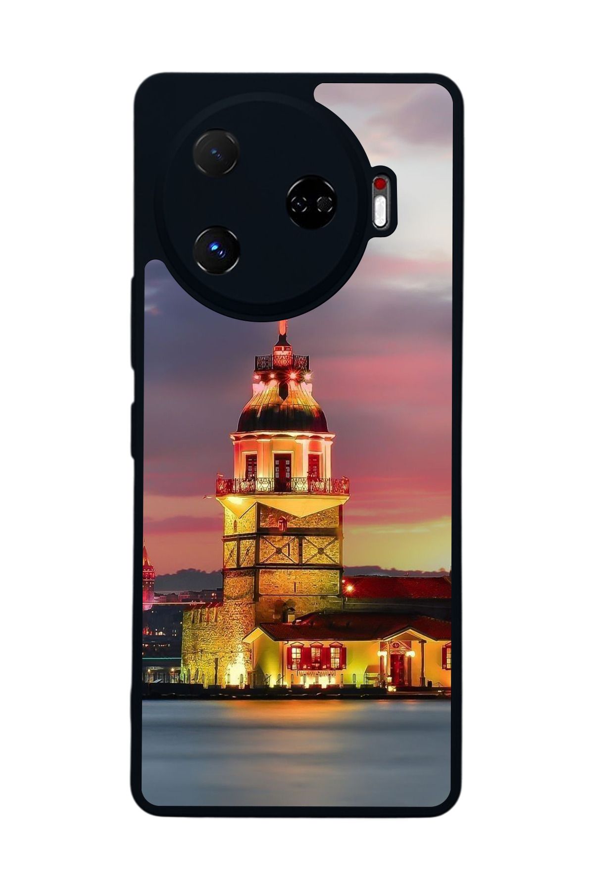 TECNO Camon 30 Pro Mat Siyah uyumlu Kılıf – Yumuşak Silikon, Koruyucu, Şok Emici Kapak