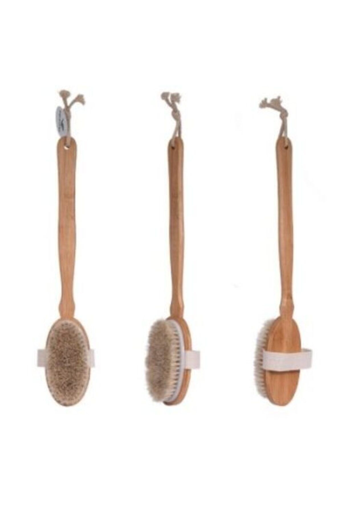 Shopyzone Organik Doğal At Kılı Banyo Fırçası