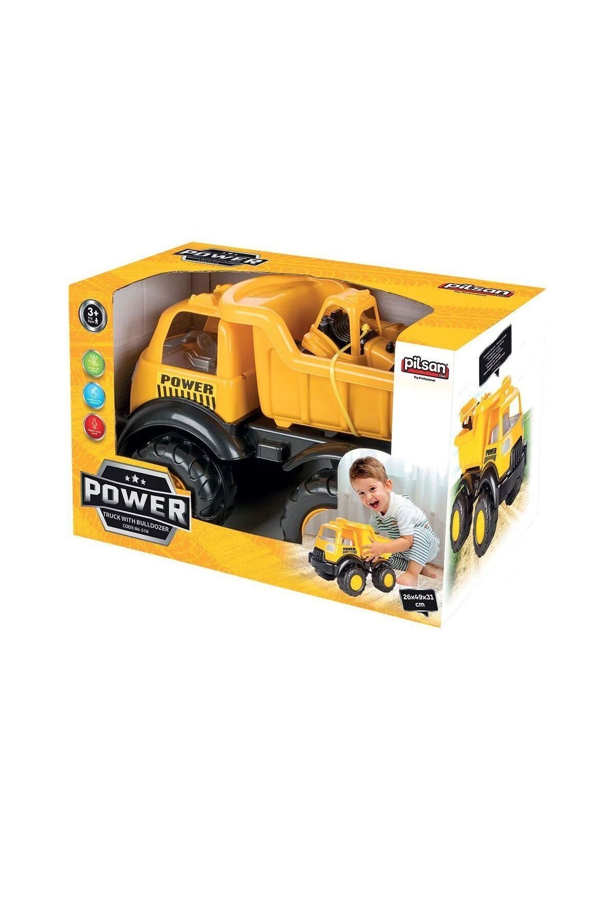swilex 06 518 Power İş Makineli Kamyon -Pilsam Oyuncak