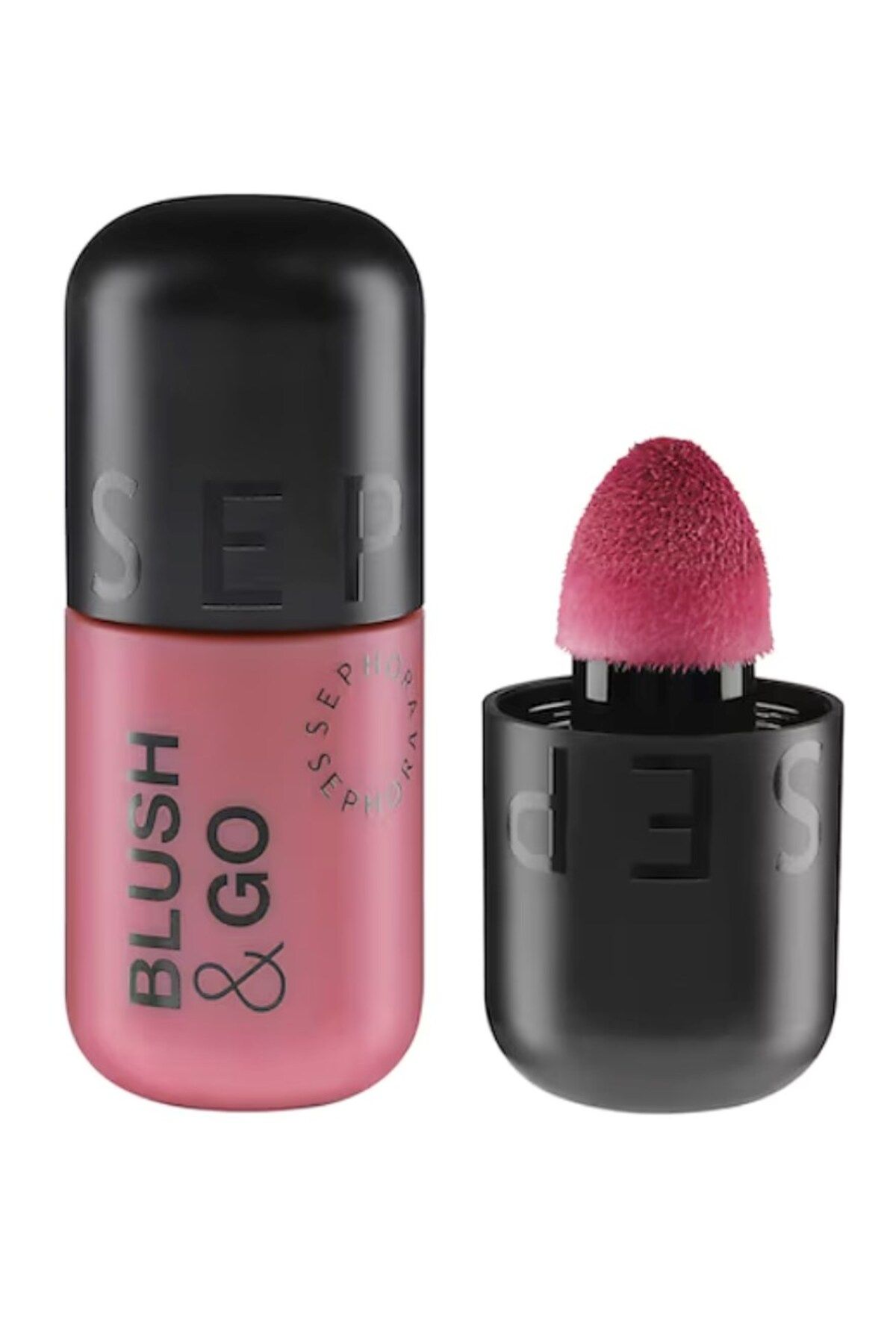 SEPHORA COLLECTION Blush & Go - Mat Bitişli Likit Allık 01